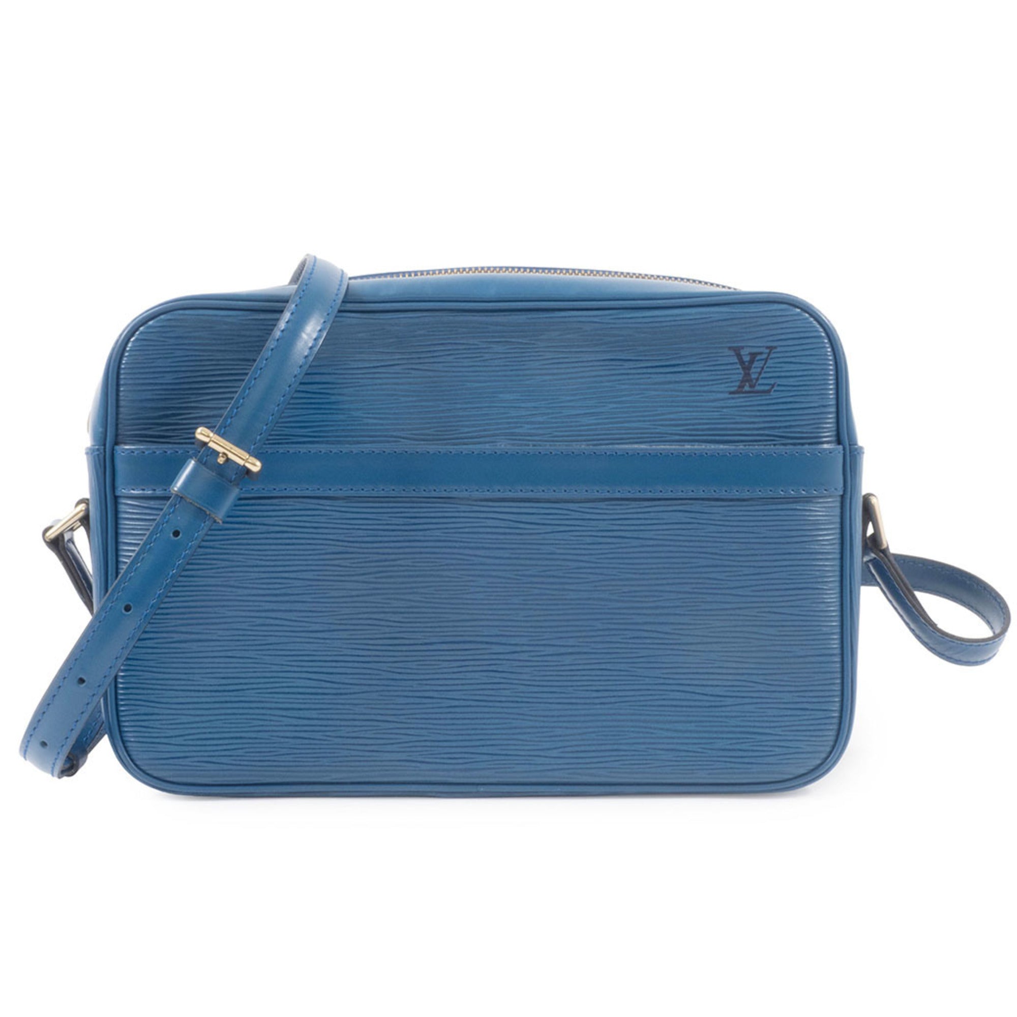 Louis Vuitton Epi Blue Toledo Blue Epi Leather Shoulder Bag (Pre-Owned)