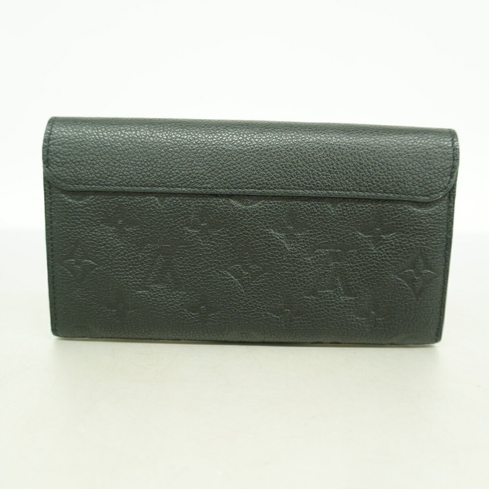 Louis Vuitton Noir Long Wallet (Bi-Fold) (Pre-Owned)