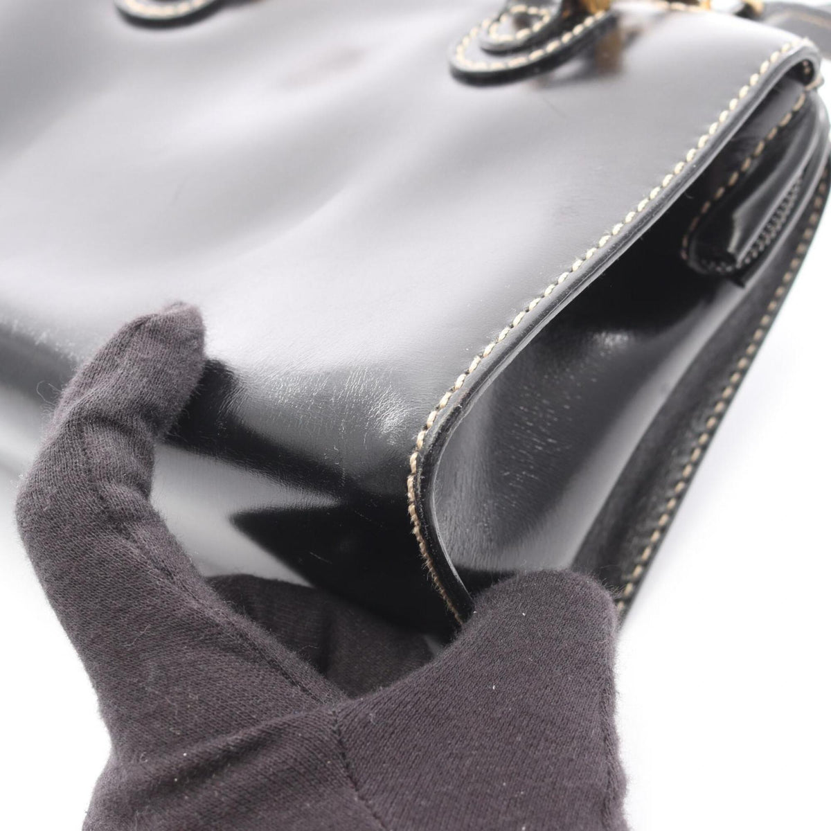 Fendi Black Leather Handbag (Pre-Owned)
