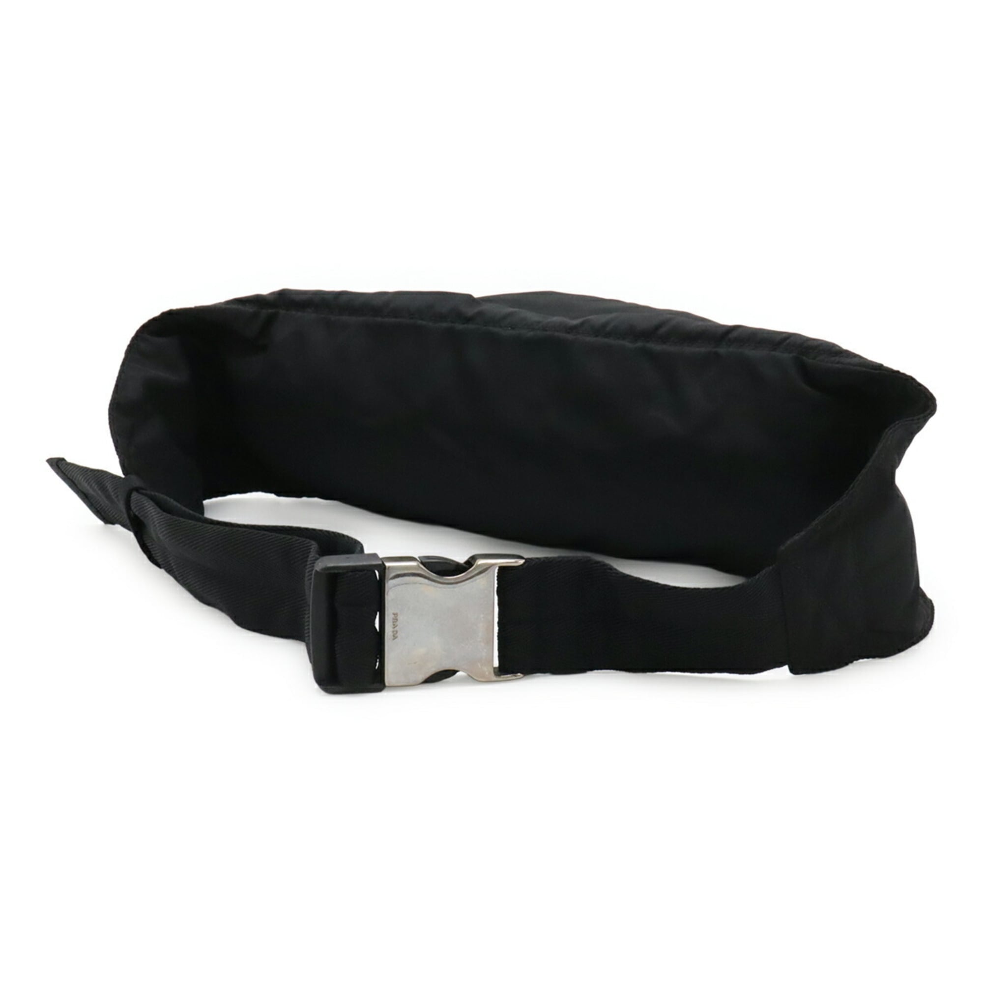 Prada Black Nylon Fanny Pack Sling Bag (Pre-Owned)