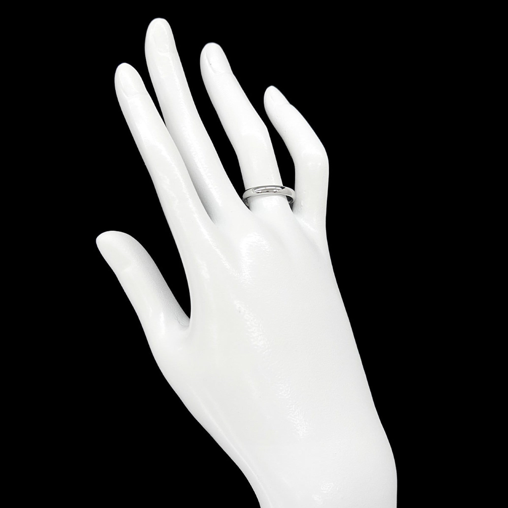 Tiffany Platinum 950 Band Ring (Pre-Owned)