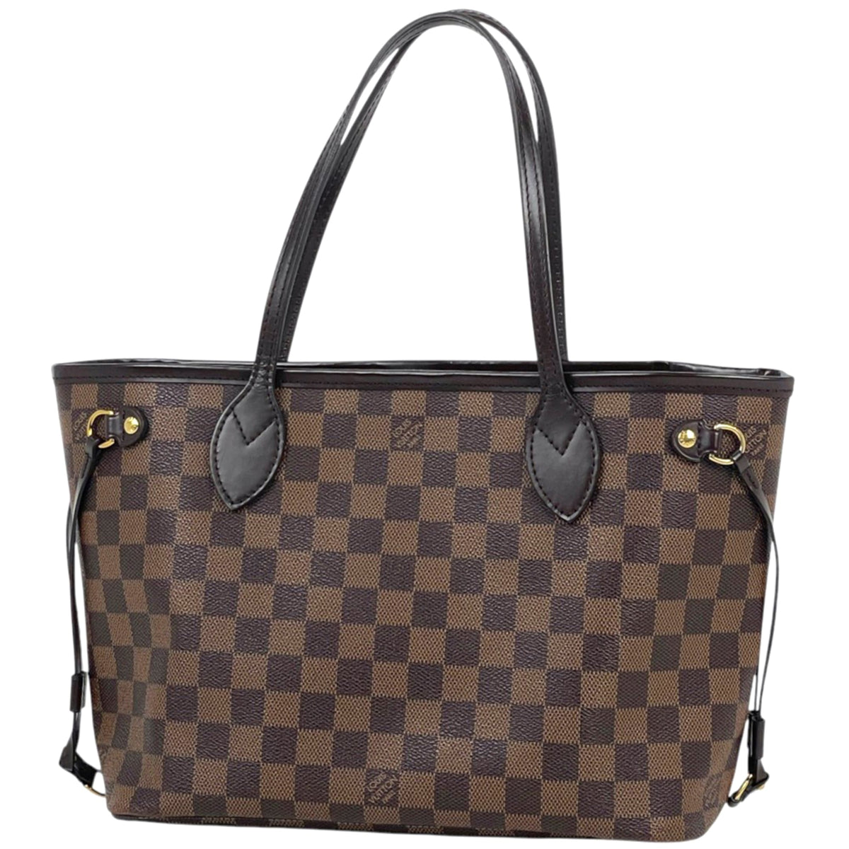 Louis Vuitton Brown Damier Canvas Handbag Tote Bag (Pre-Owned)