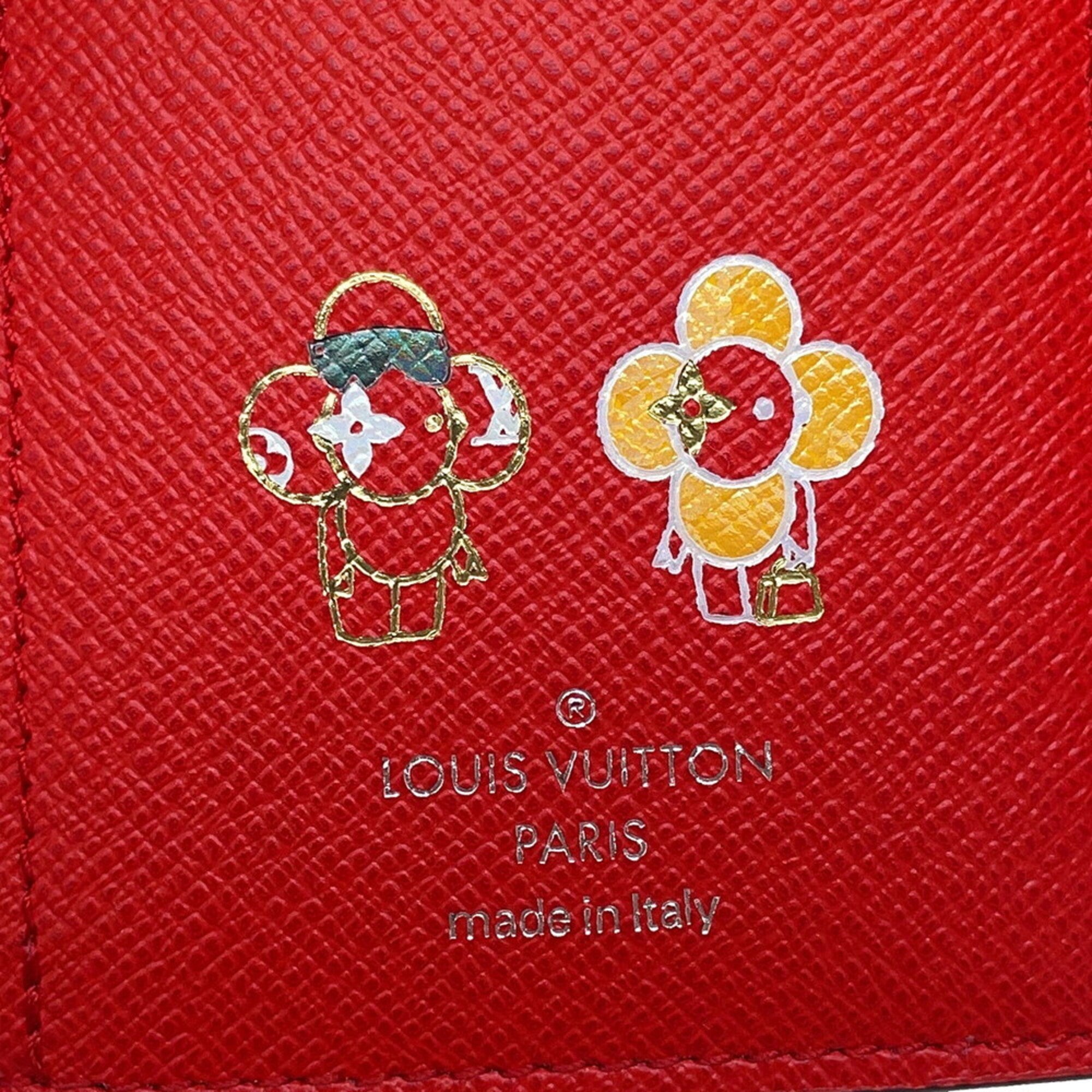 Louis Vuitton Rouge Monogram Coin Purse/Coin Case (Pre-Owned)