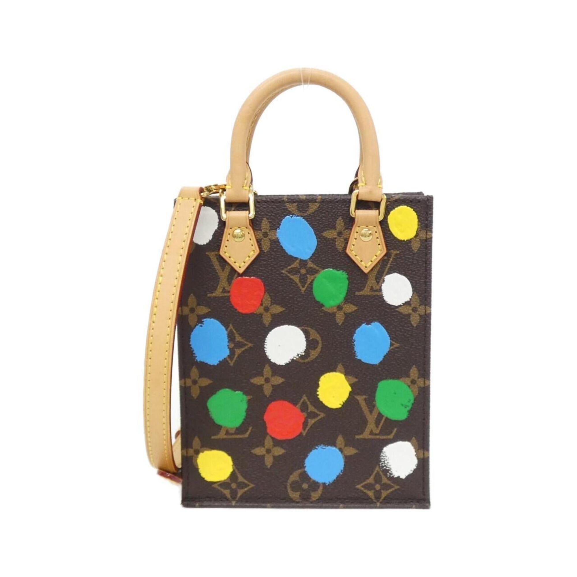 Louis Vuitton Marron Monogram Coated Canvas Handbag (Pre-Owned)