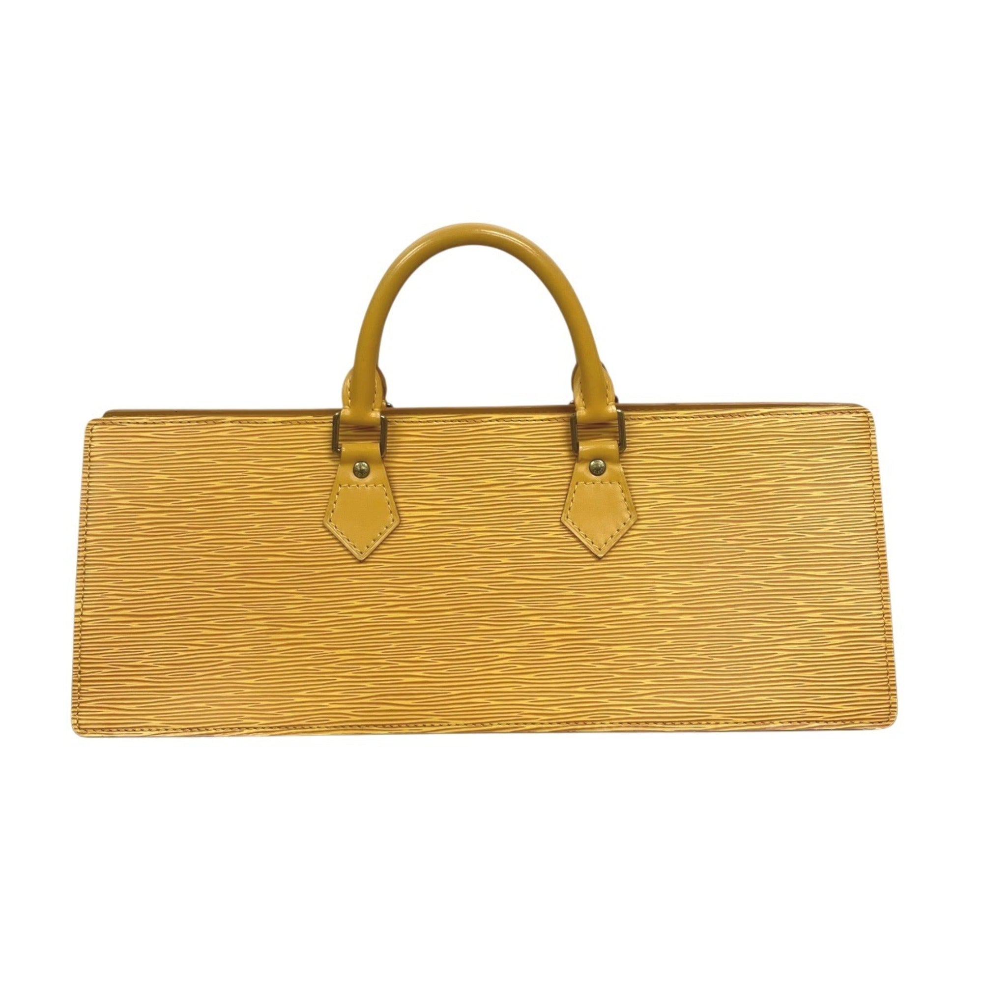 Louis Vuitton Galle Yellow Epi Leather Handbag (Pre-Owned)