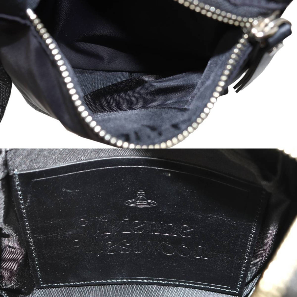 Vivienne Westwood Black Nylon Shoulder Bag (Pre-Owned)