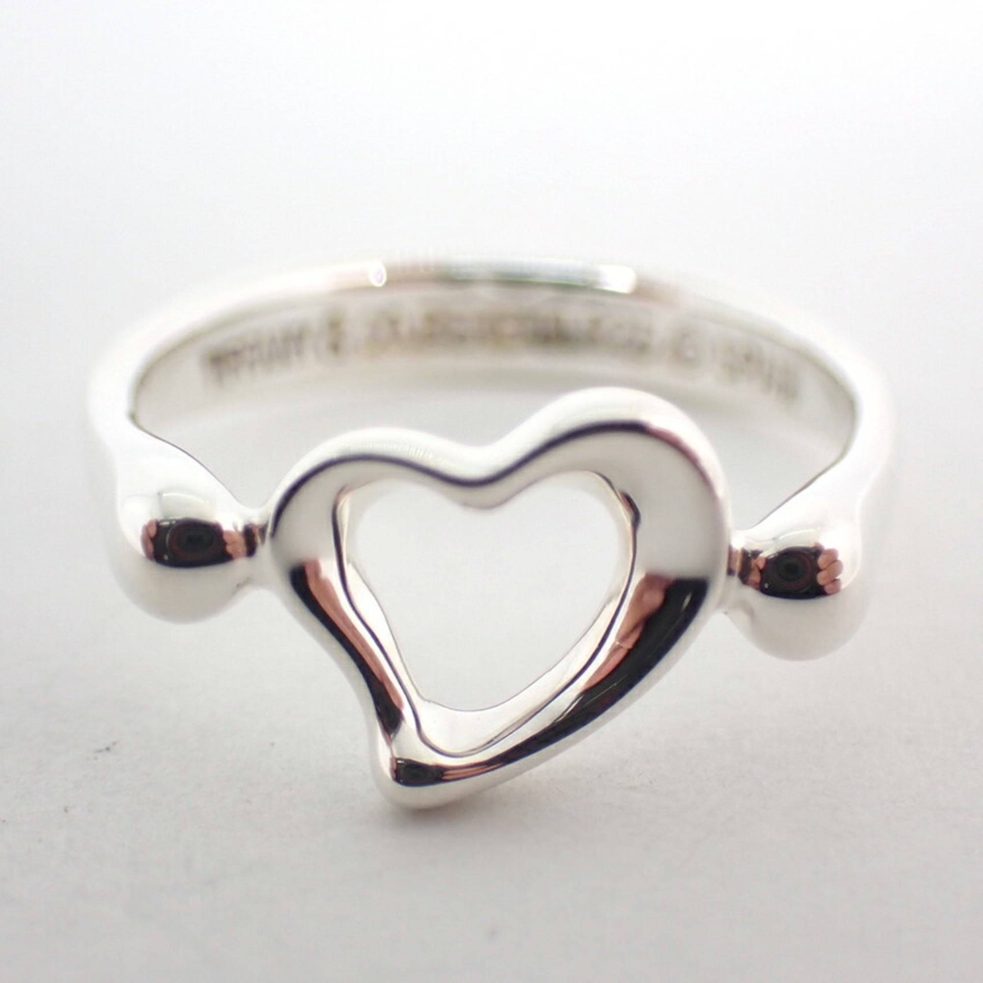 Tiffany Silver Sterling Silver 925 Band Ring (Pre-Owned)
