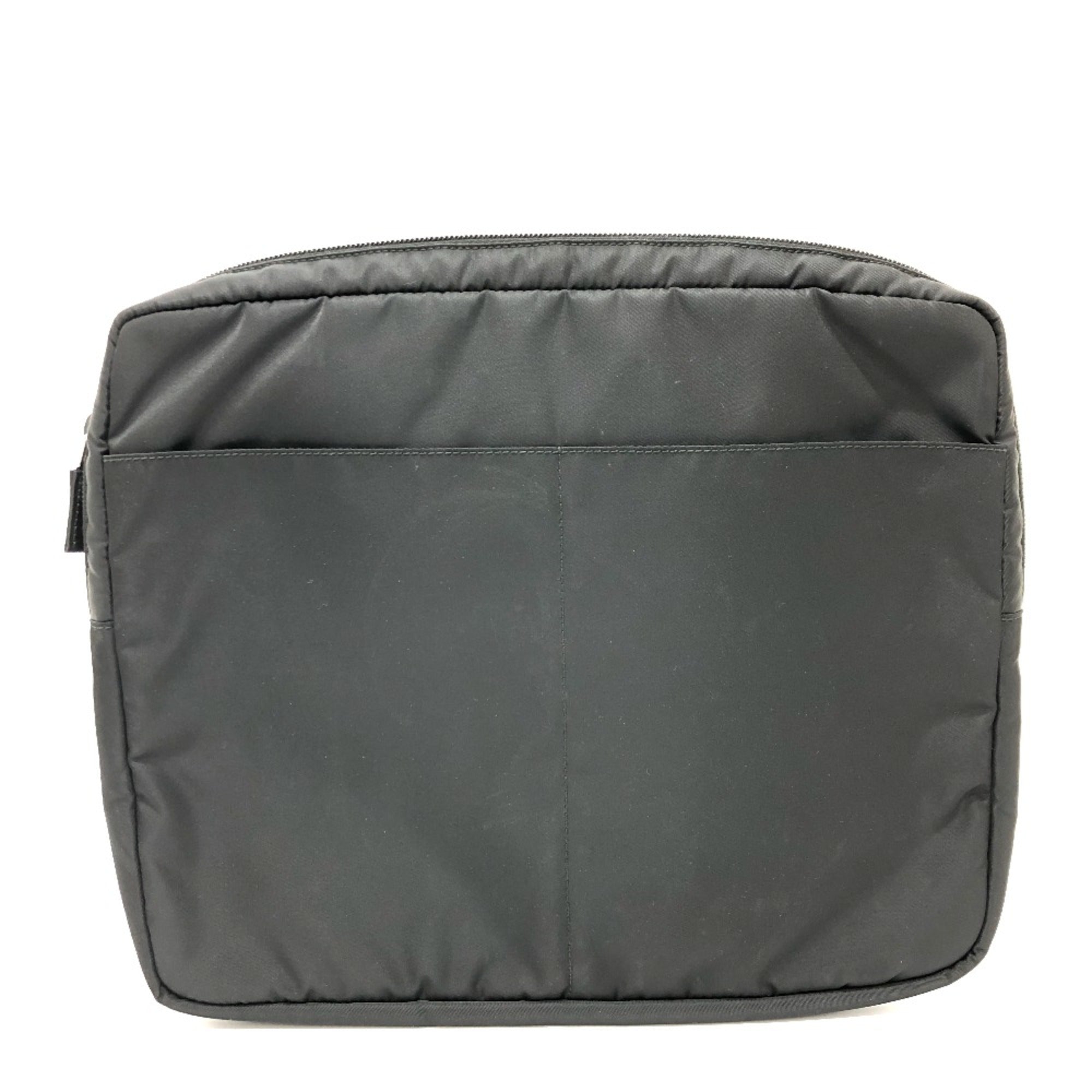 Prada Black Cloth Clutch Bag (Pre-Owned)