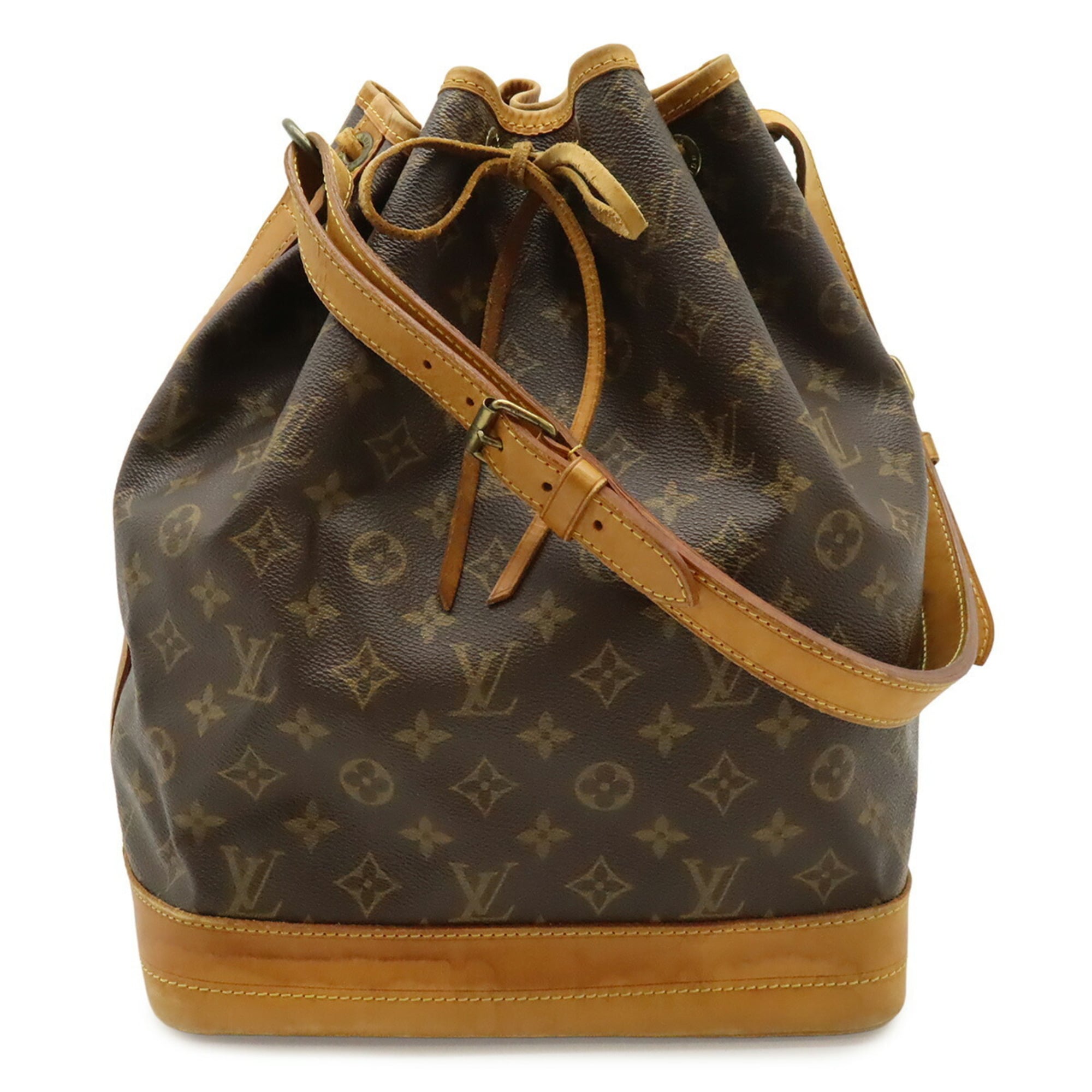 Louis Vuitton Brown Monogram Canvas Shoulder Bag (Pre-Owned)