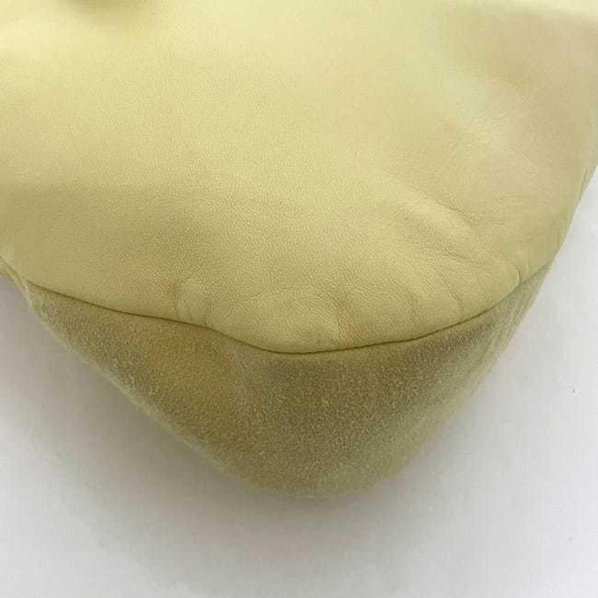 Loewe Yellow Leather Handbag Tote Bag (Pre-Owned)