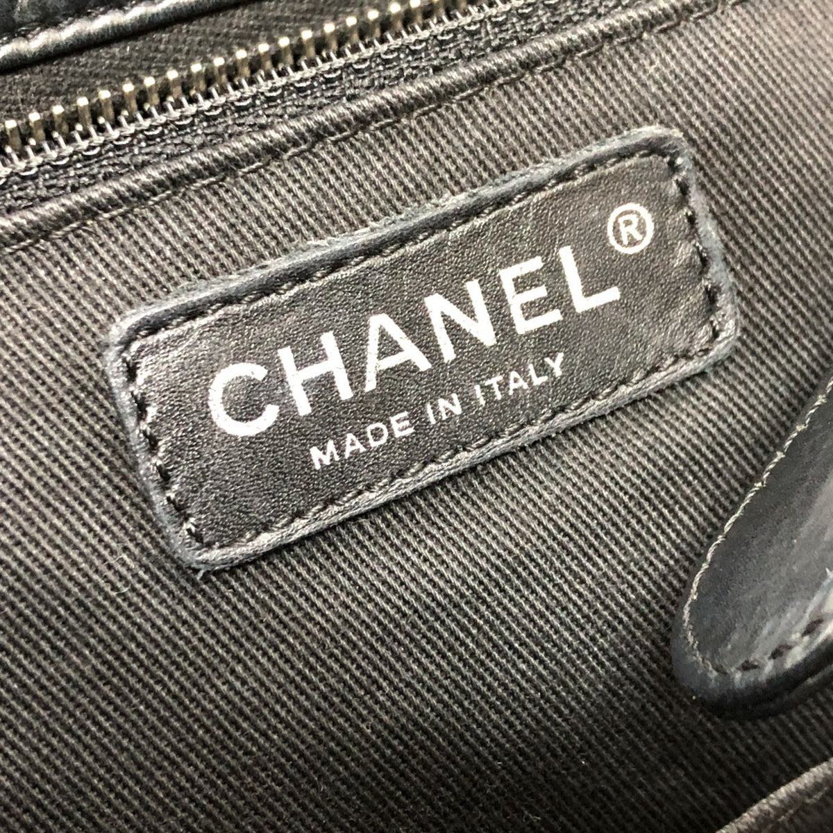 Chanel Black Handbag Tote Bag (Pre-Owned)