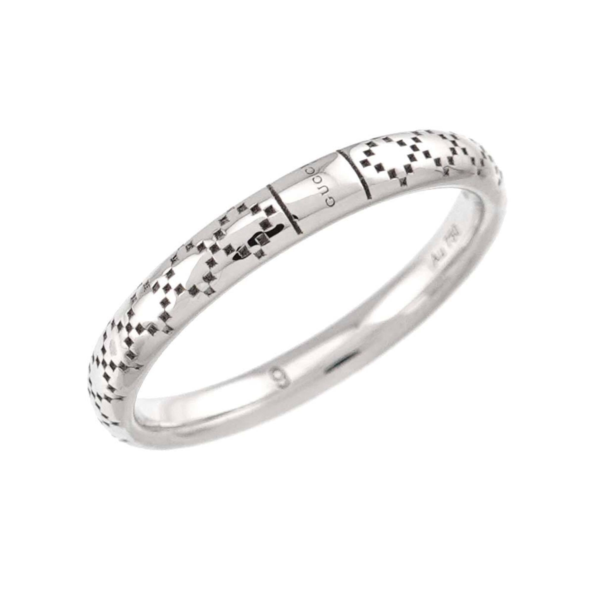 Gucci White Gold (18K) Band Ring (Pre-Owned)