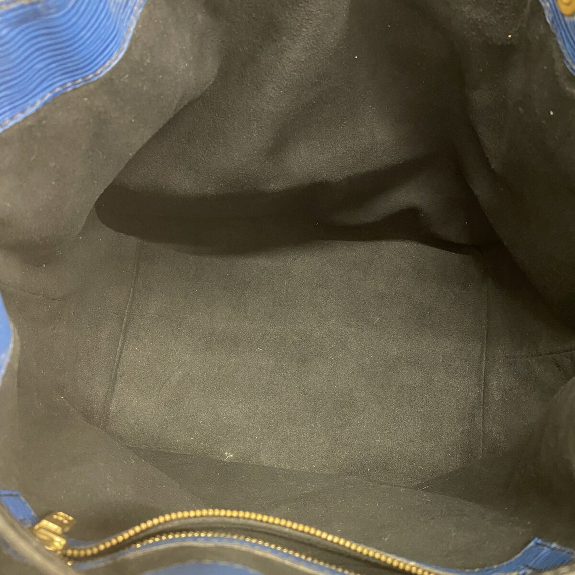 Louis Vuitton Noir Toledo Blue Shoulder Bag (Pre-Owned)