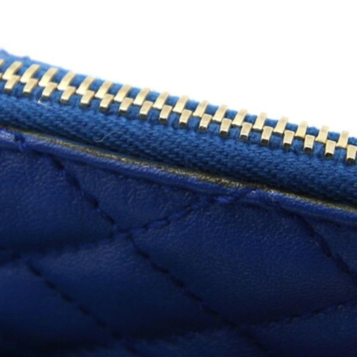 Dolce & Gabbana Blue Green Purple Leather Clutch Bag (Pre-Owned)