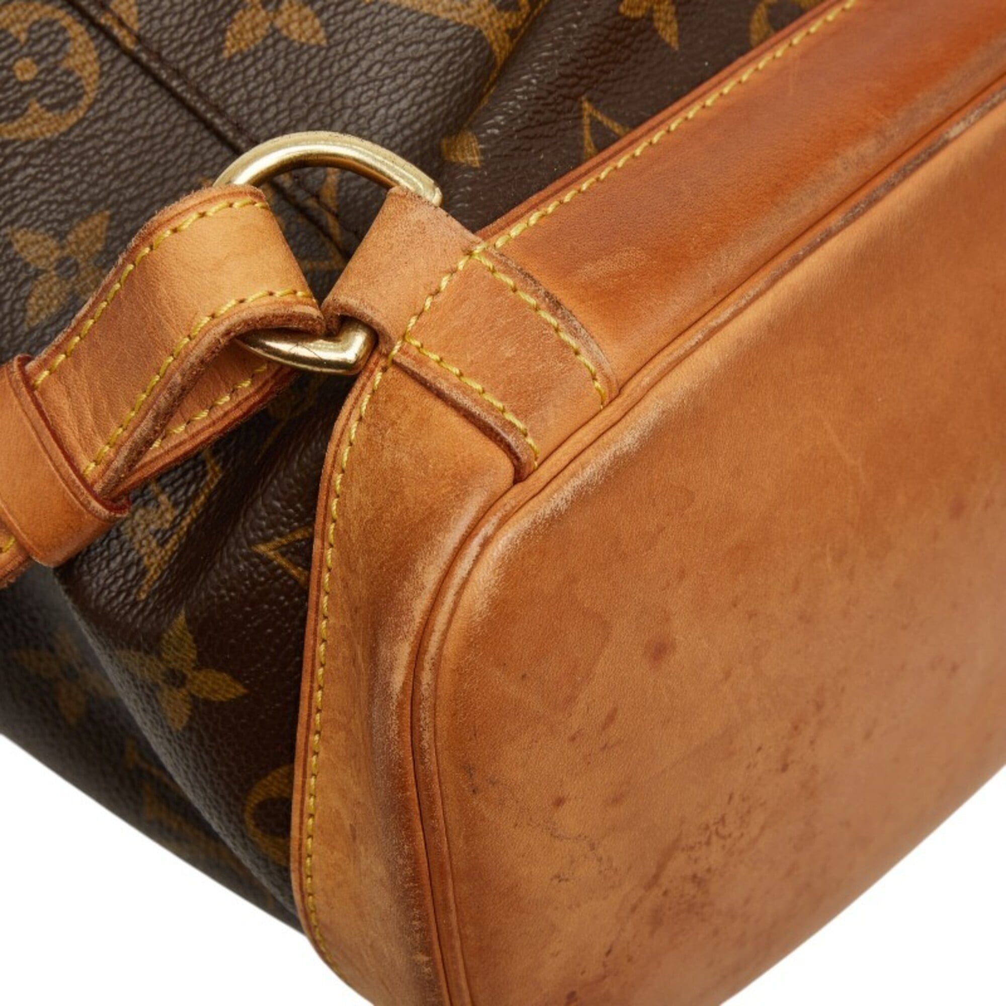 Louis Vuitton Brown Pvc Leather Backpack (Pre-Owned)