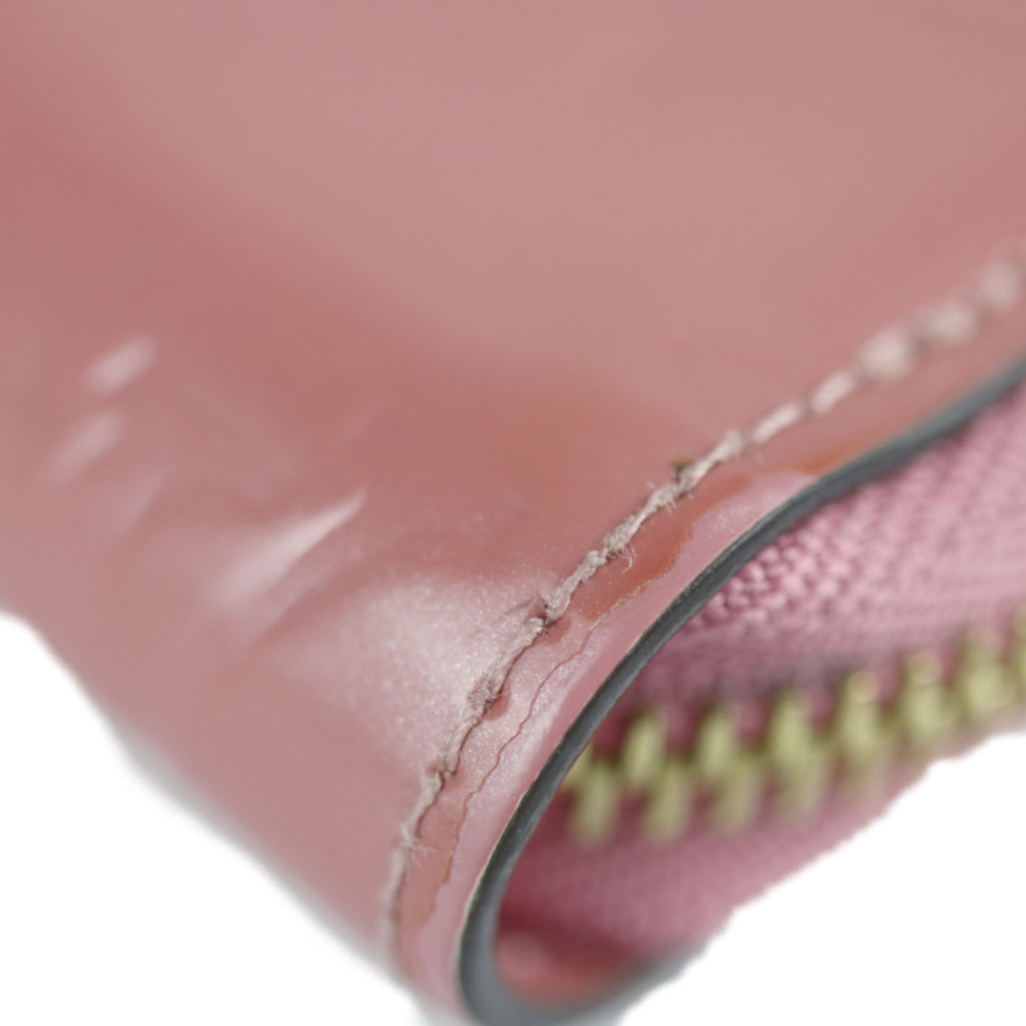 Louis Vuitton Monogram Vernis Rose Blush Monogram Vernis Coin Purse/Coin Case (Pre-Owned)