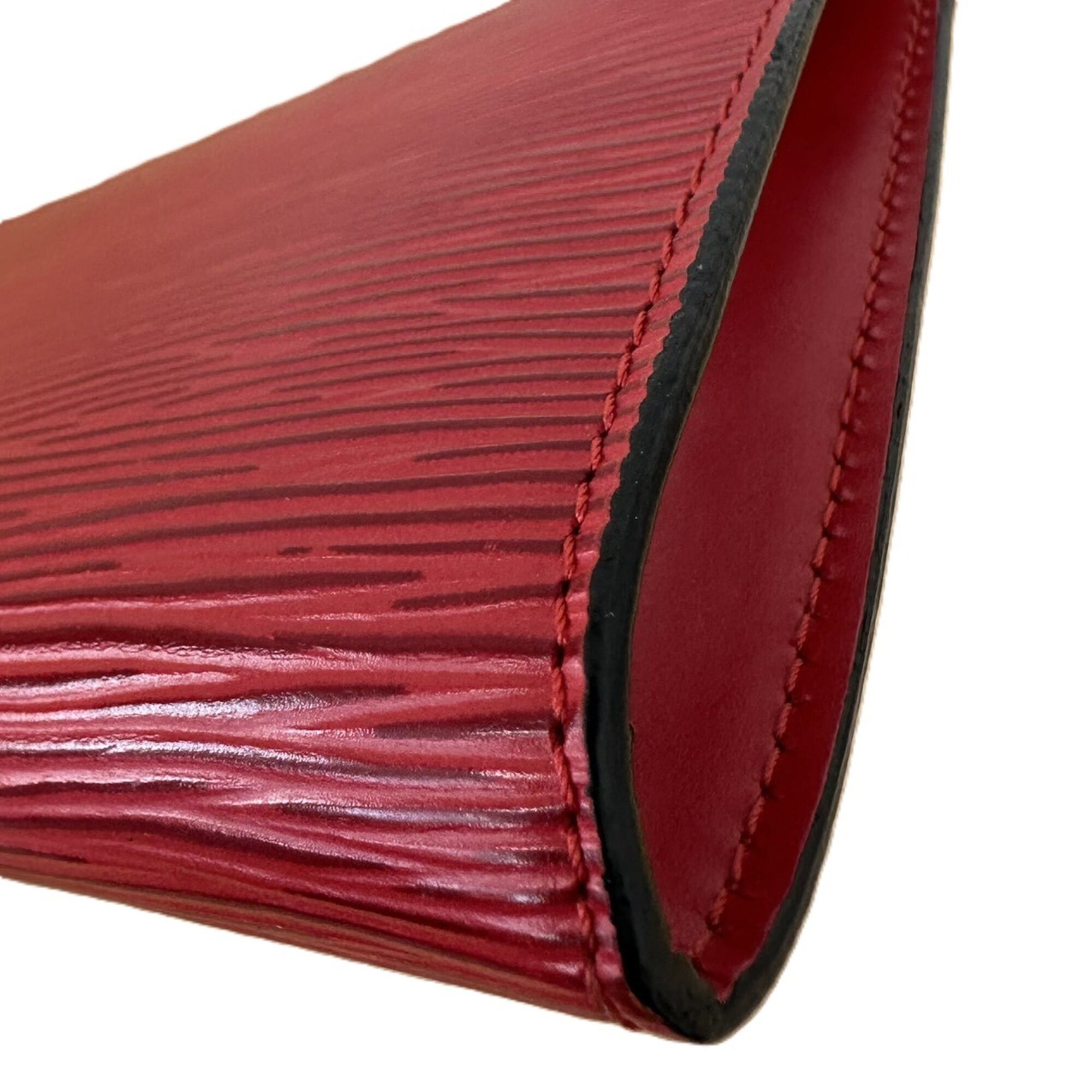 Louis Vuitton Epi Red Color Epi Leather Pochette (Pre-Owned)