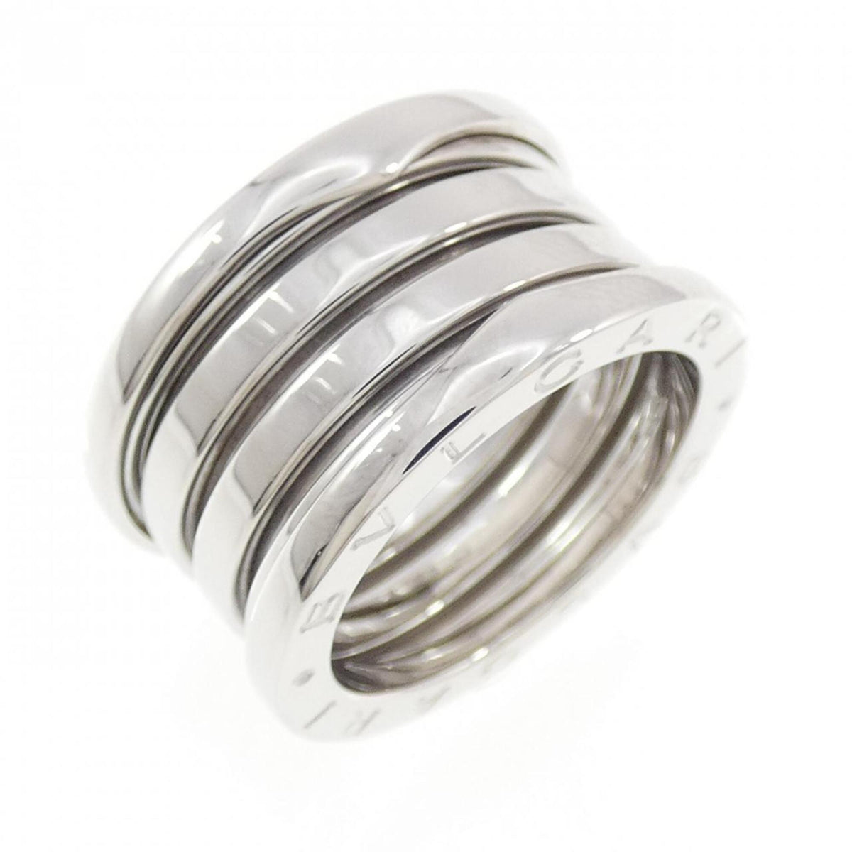 Bvlgari White Gold (18K) Band Ring (Pre-Owned)
