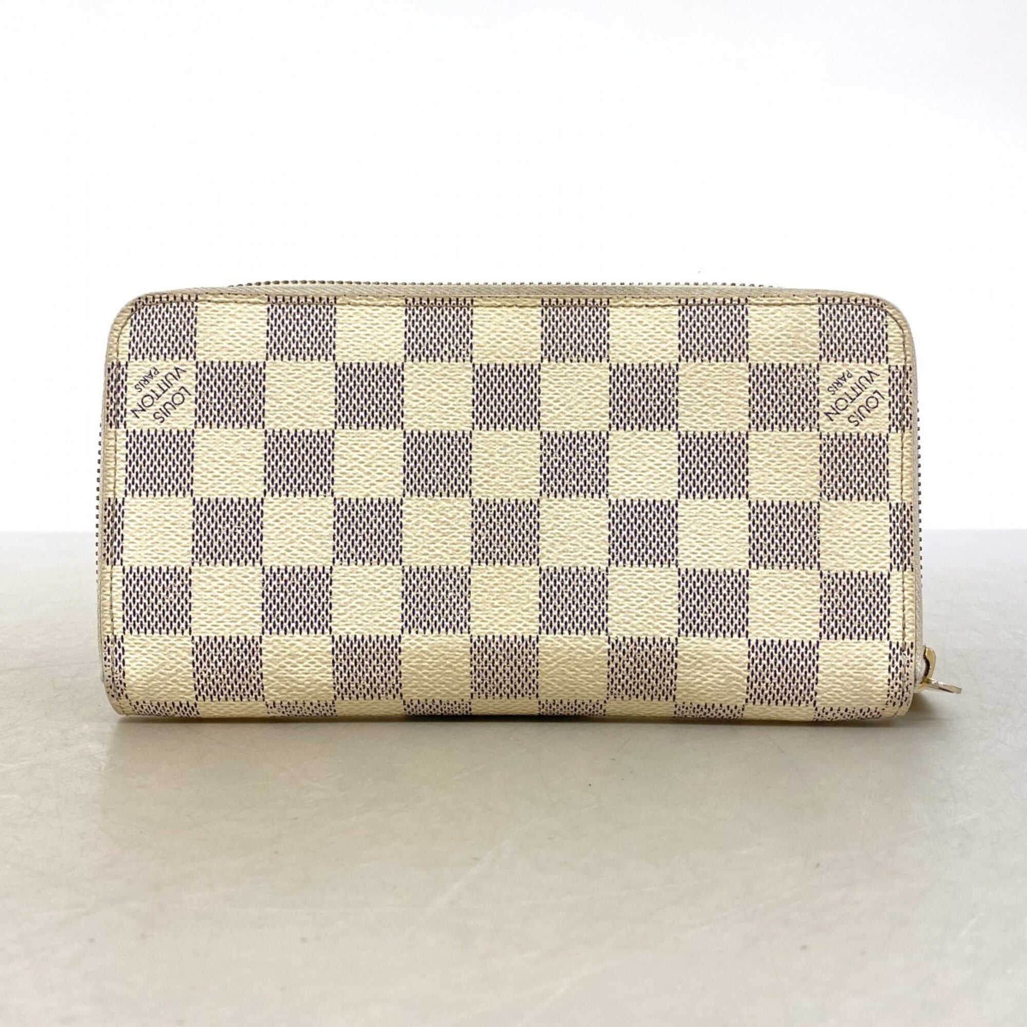 Louis Vuitton White Long Wallet (Bi-Fold) (Pre-Owned)