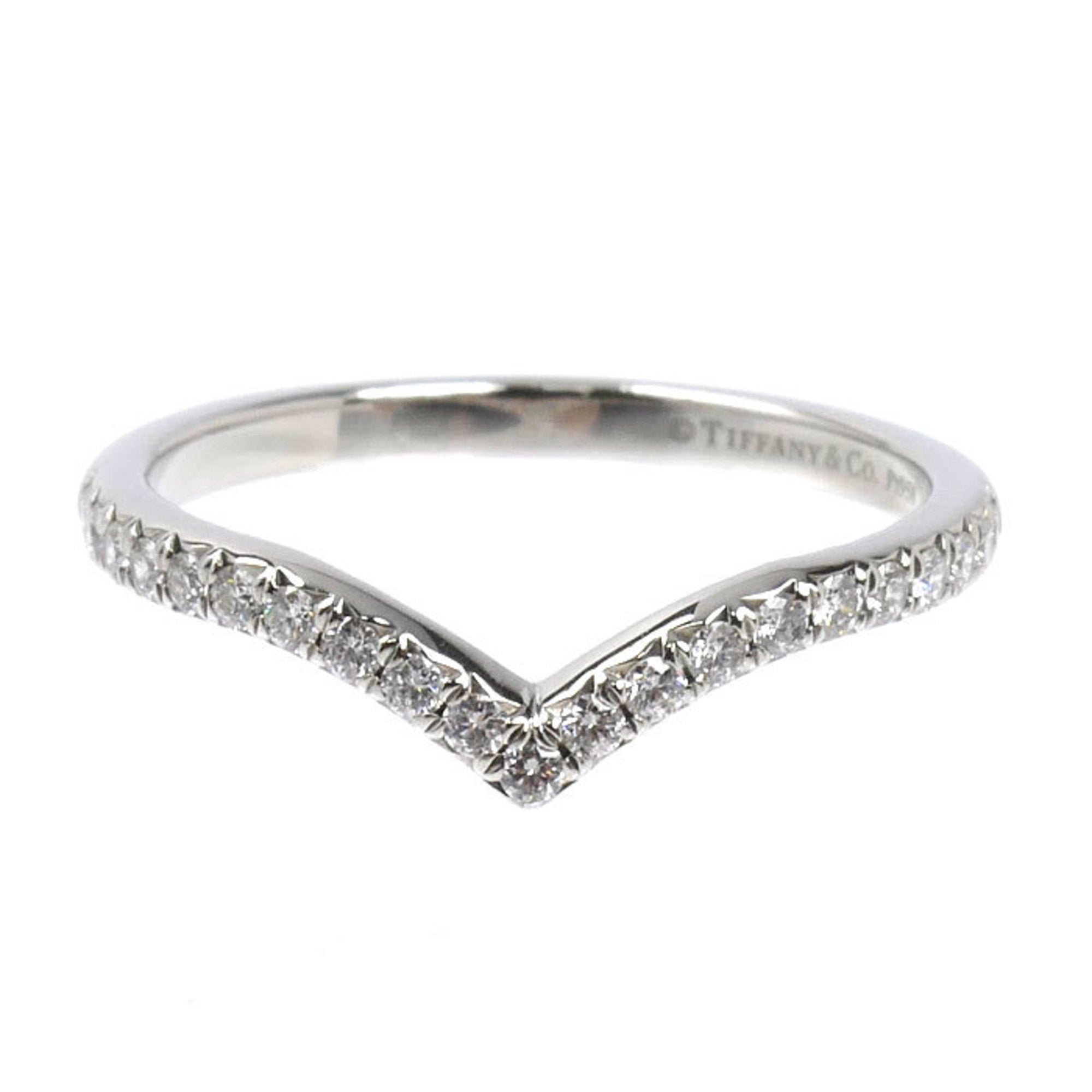 Tiffany Platinum 950 Band Ring (Pre-Owned)