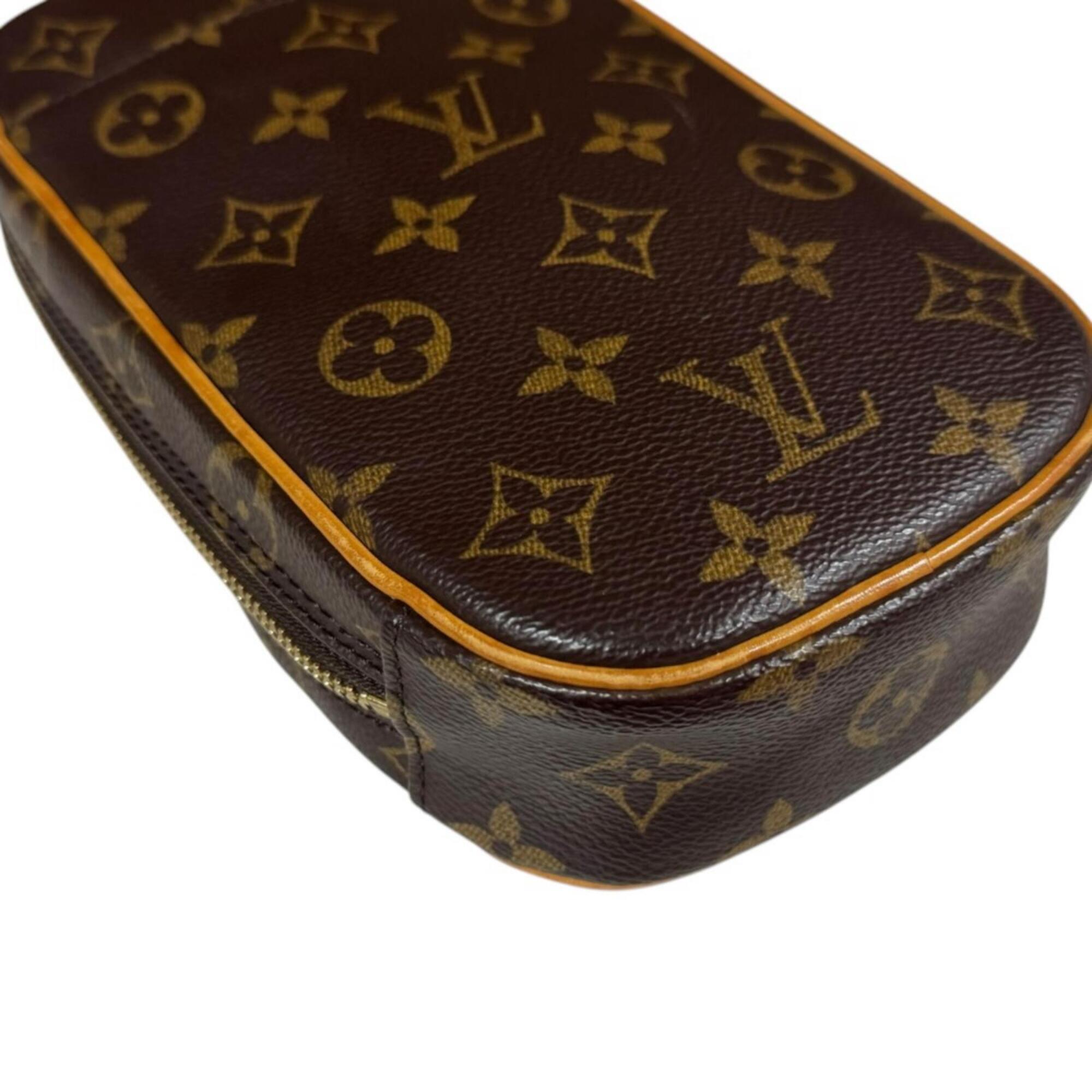 Louis Vuitton Brown Monogram Canvas Backpack (Pre-Owned)