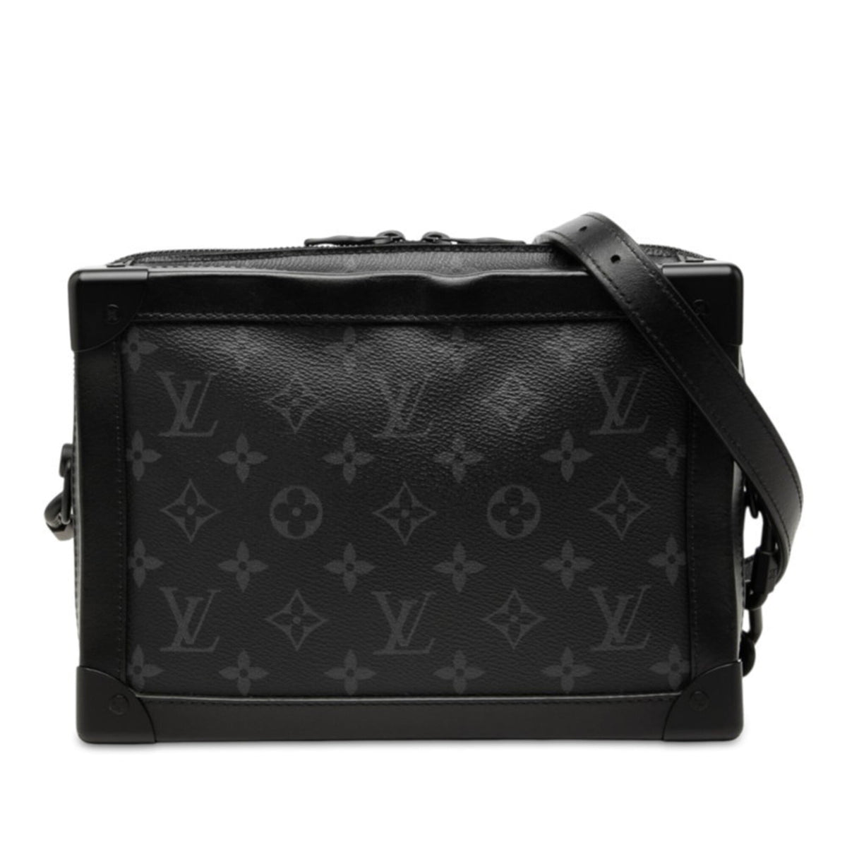 Louis Vuitton Black Pvc Leather Shoulder Bag (Pre-Owned)