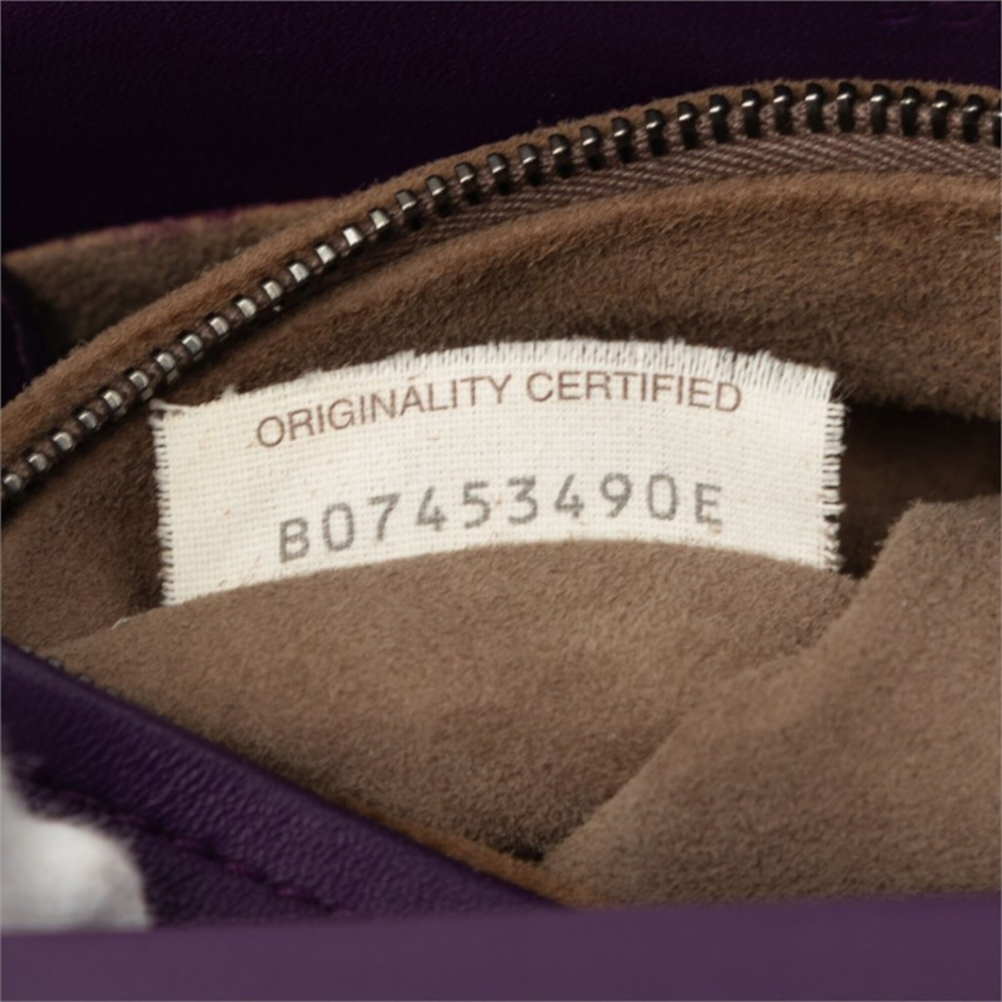 Bottega Veneta Purple Intrecciato Handbag Shoulder Bag (Pre-Owned)