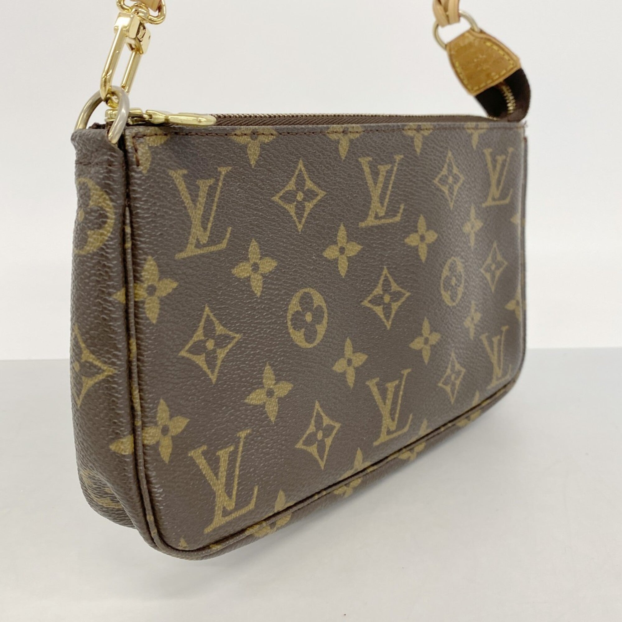 Louis Vuitton Brown Pouch (Pre-Owned)