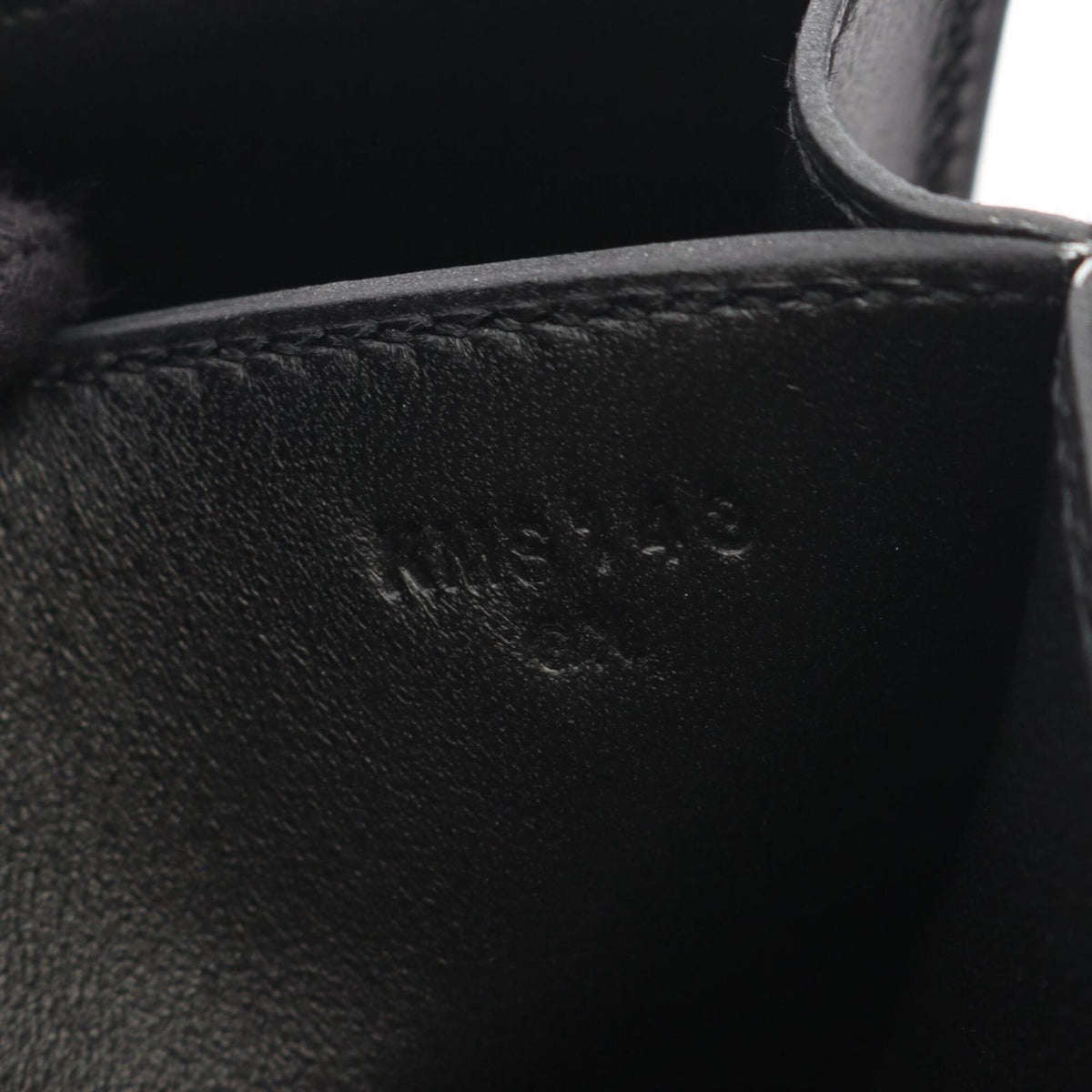 Hermes Constance Black Box Calf Leather Handbag Shoulder Bag (Pre-Owned)
