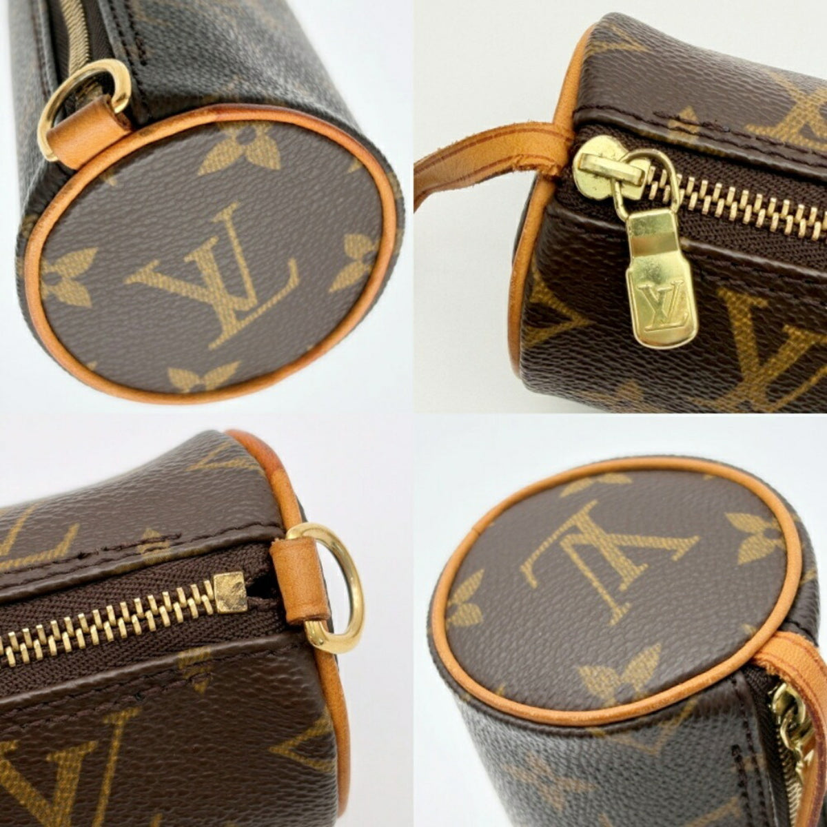 Louis Vuitton Monogram Brown Monogram Leather Boston Bag Tote Bag (Pre-Owned)