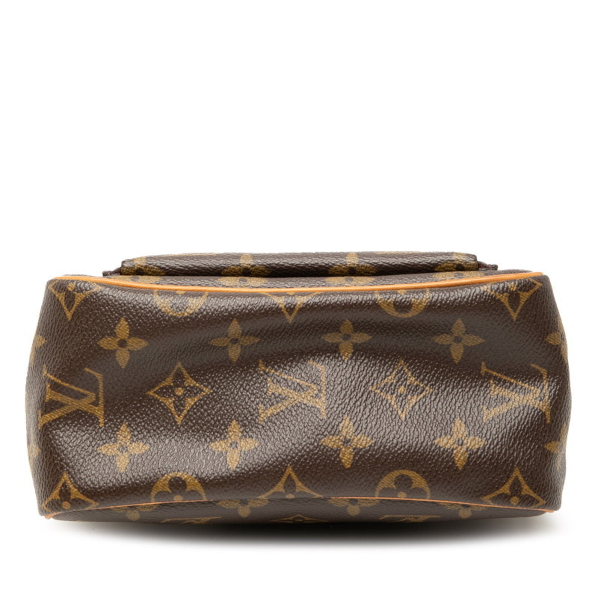Louis Vuitton Brown Pvc Leather Shoulder Bag (Pre-Owned)
