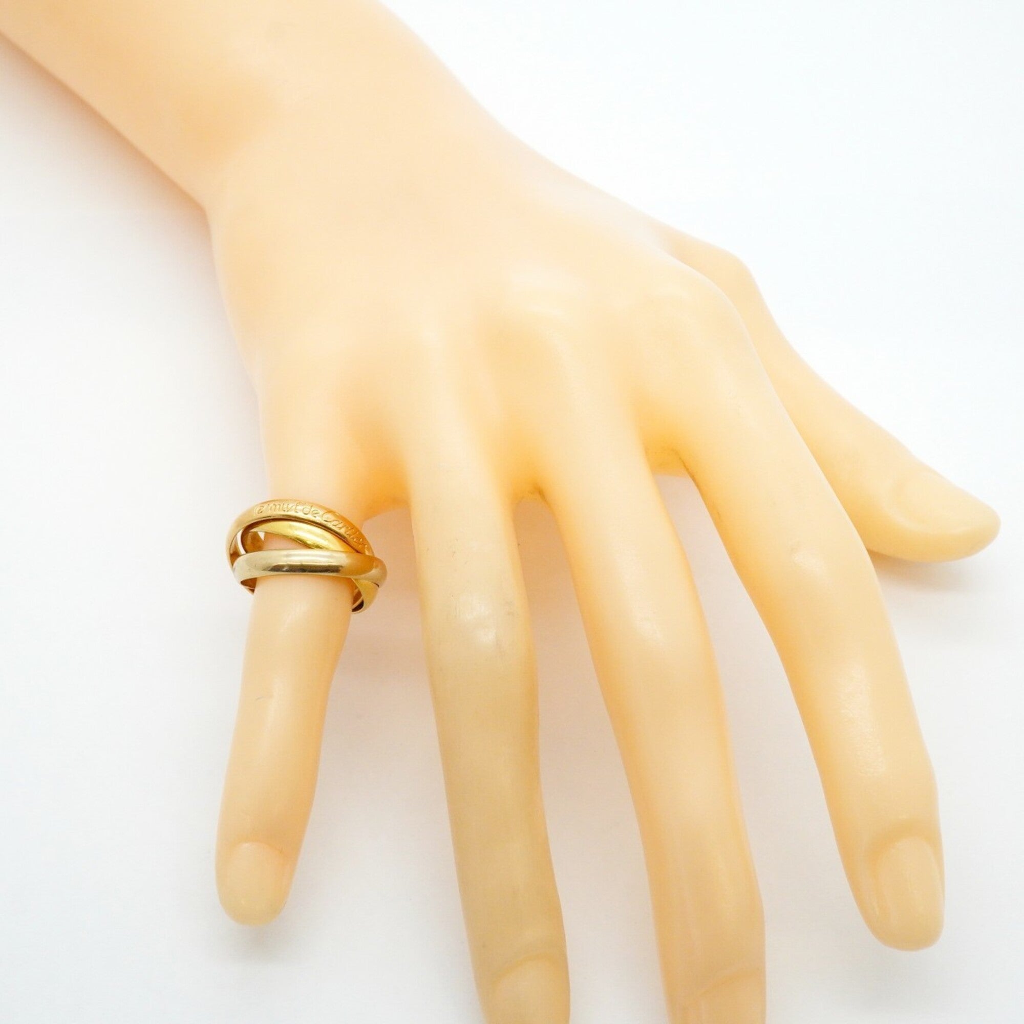 Cartier Yellow Gold (18K) Pink Gold (18K) White Gold (18K) Band Ring (Pre-Owned)