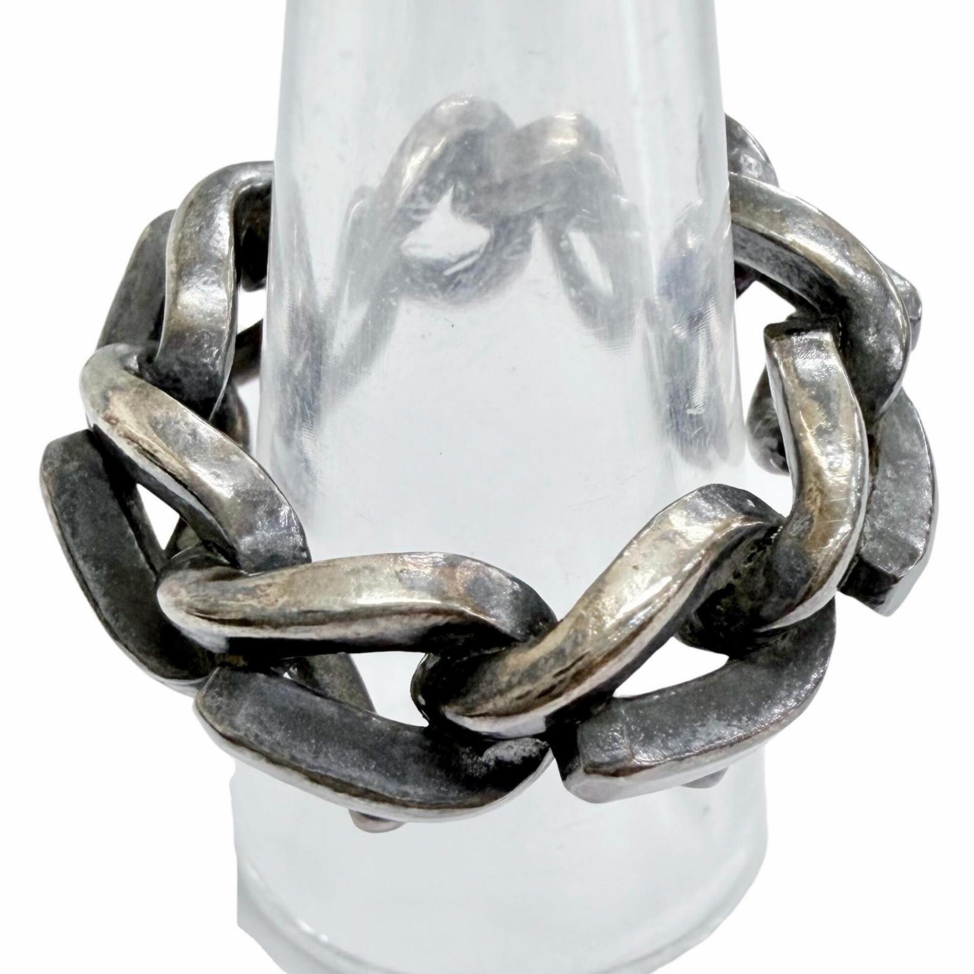 Tiffany Silver Silver 925 Band Ring (Pre-Owned)