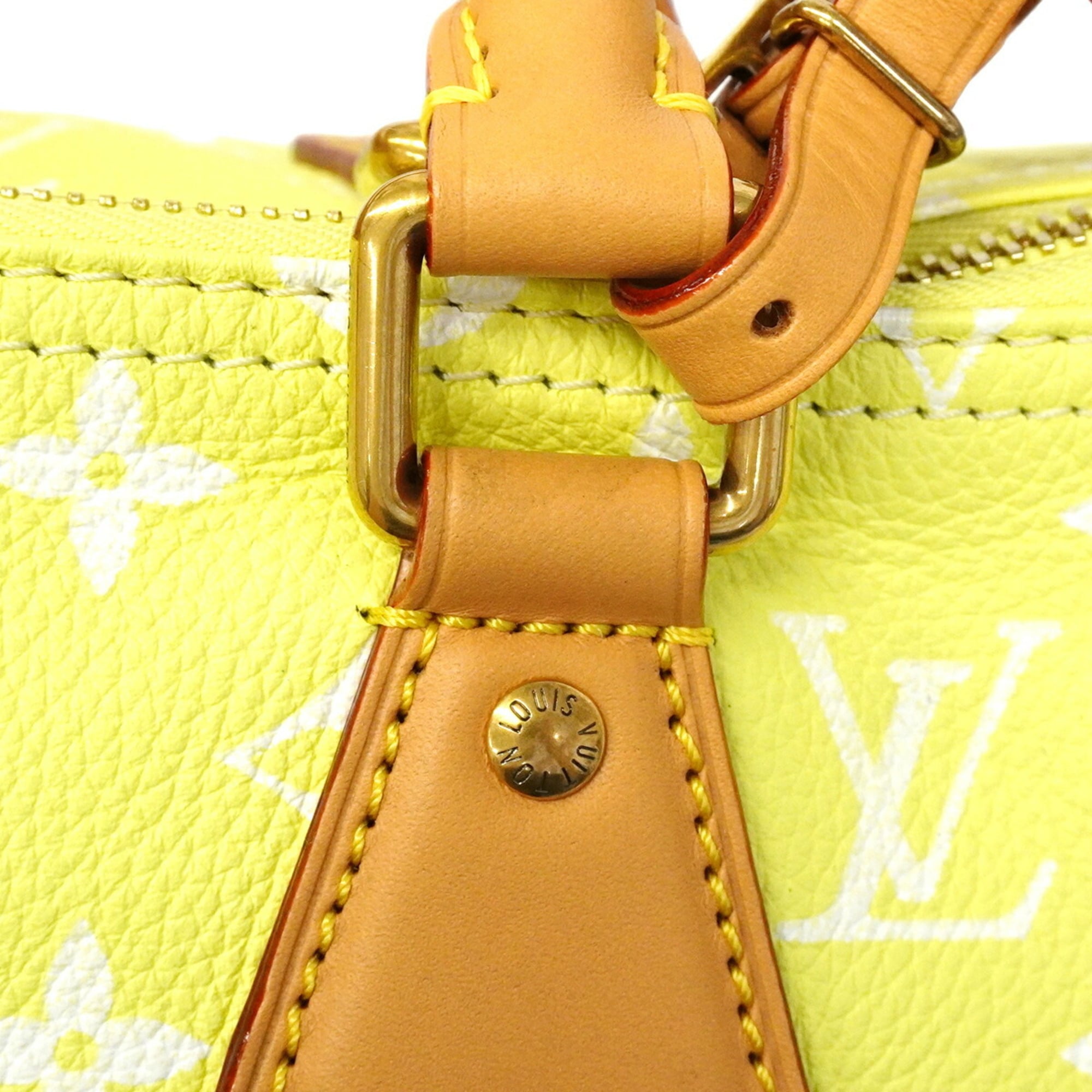 Louis Vuitton Yellow Handbag (Pre-Owned)