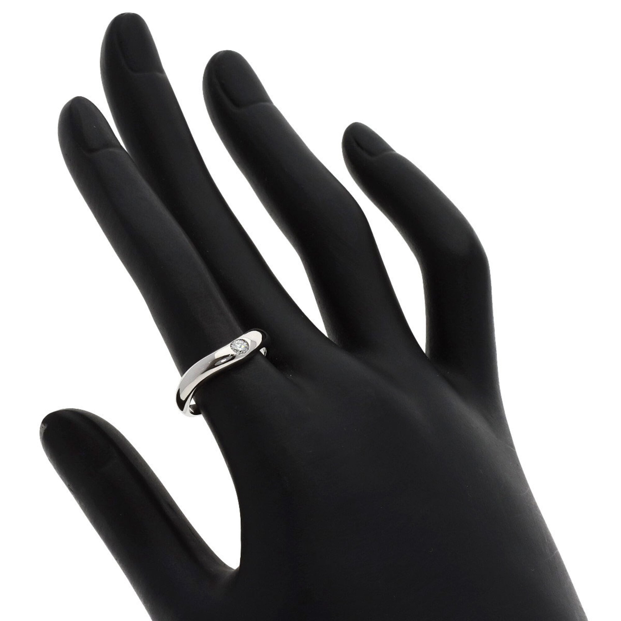 Bvlgari Platinum 950 Band Ring (Pre-Owned)