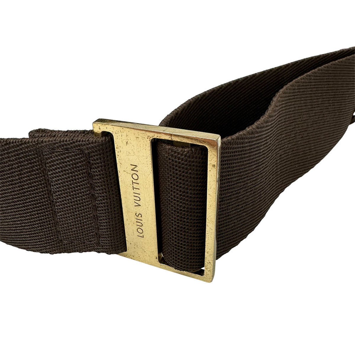 Louis Vuitton Brown Damier Canvas Handbag Sling Bag (Pre-Owned)