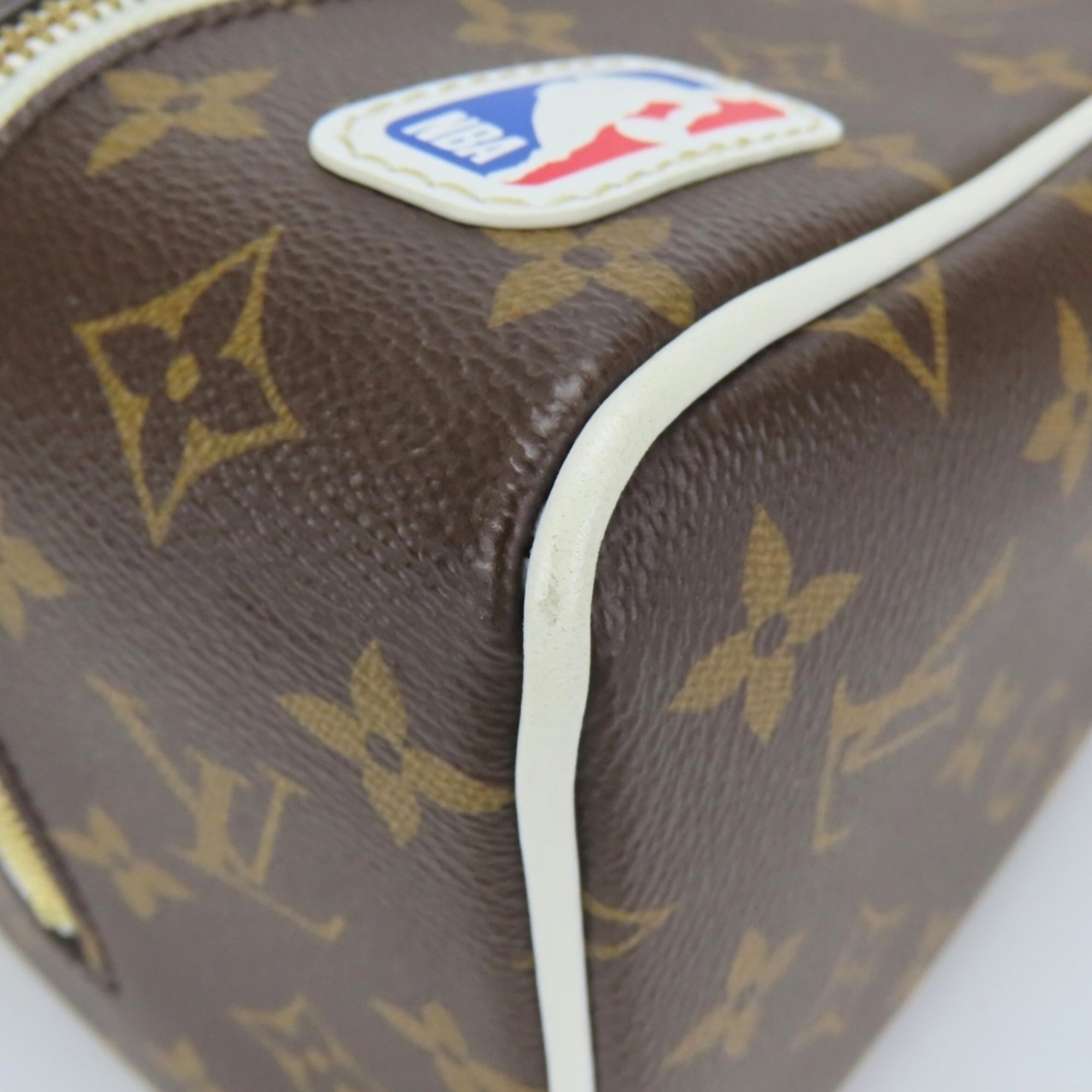 Louis Vuitton Monogram Blue Brown Monogram Handbag (Pre-Owned)