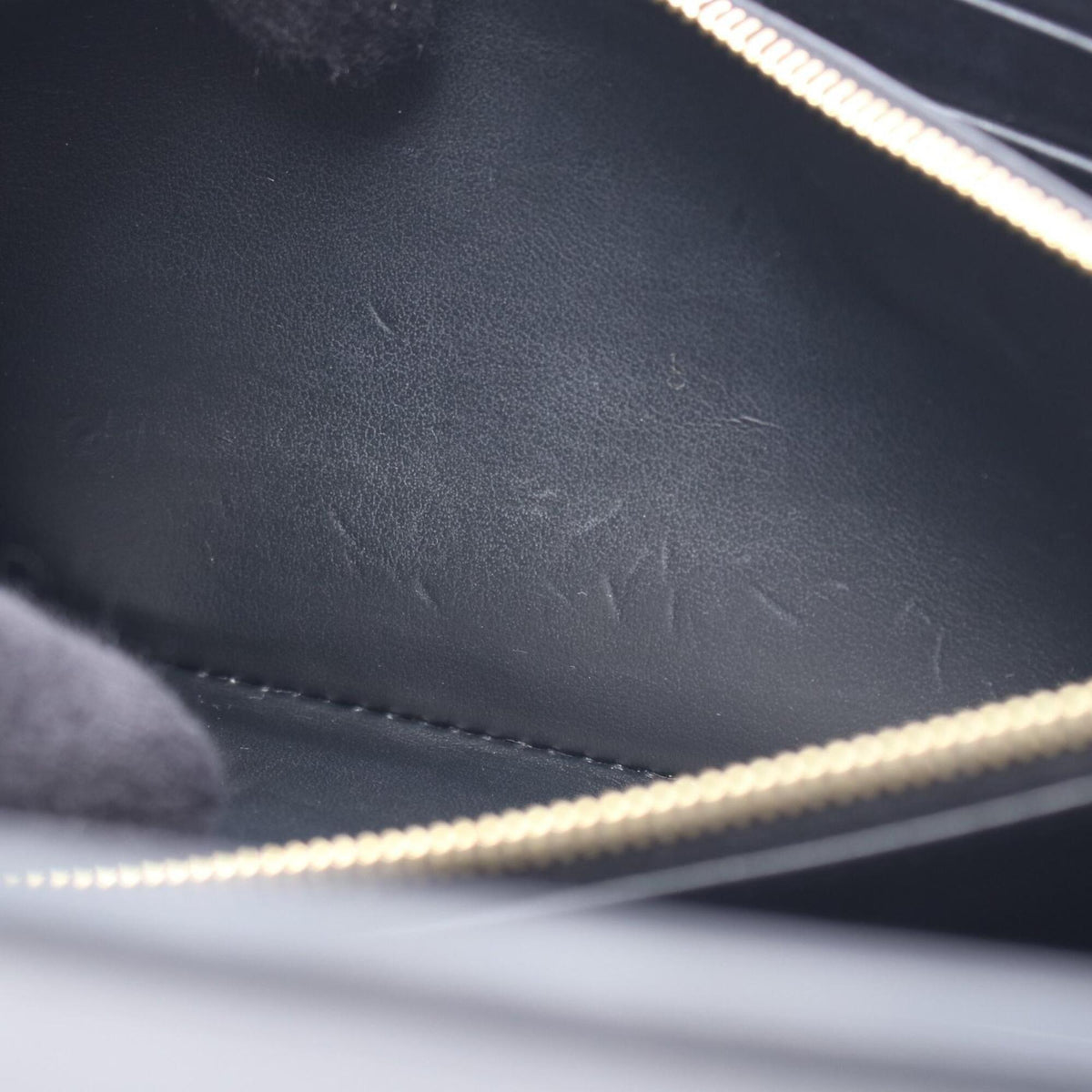 Celine Black Leather Long Wallet (Bi-Fold) (Pre-Owned)