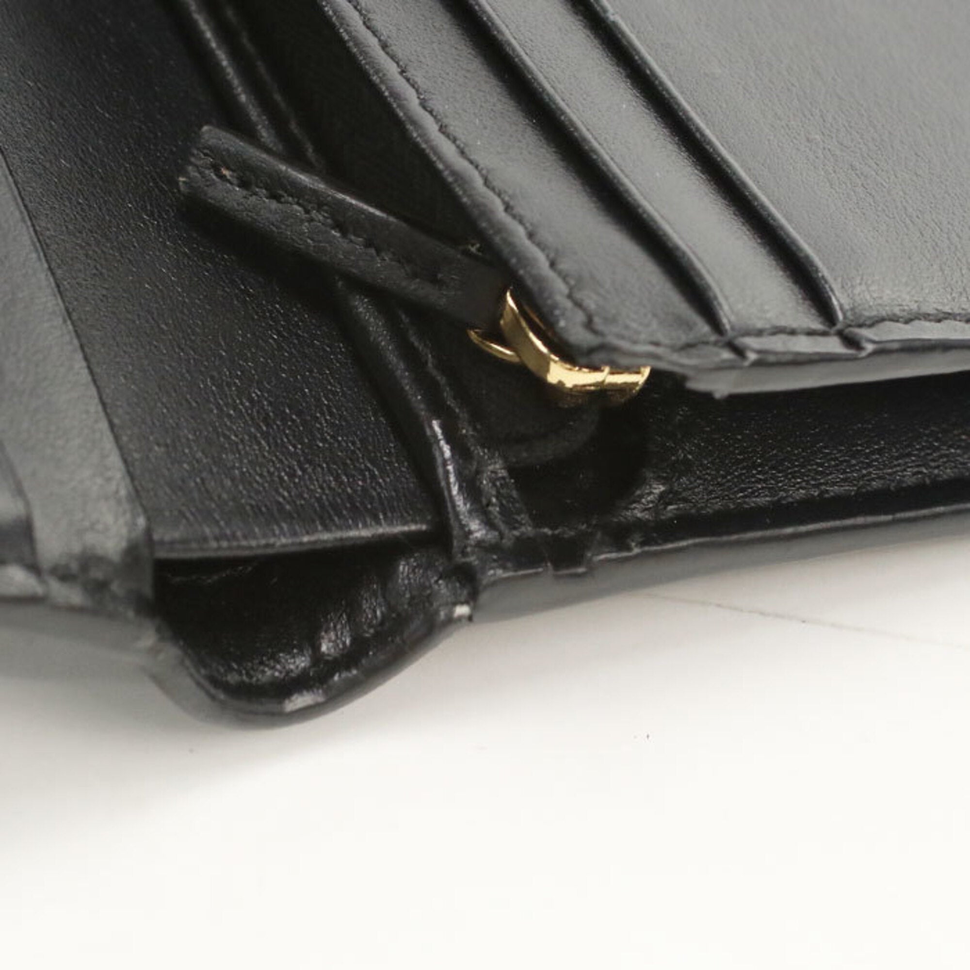 Fendi Black Leather Wallet (Bi-Fold) (Pre-Owned)