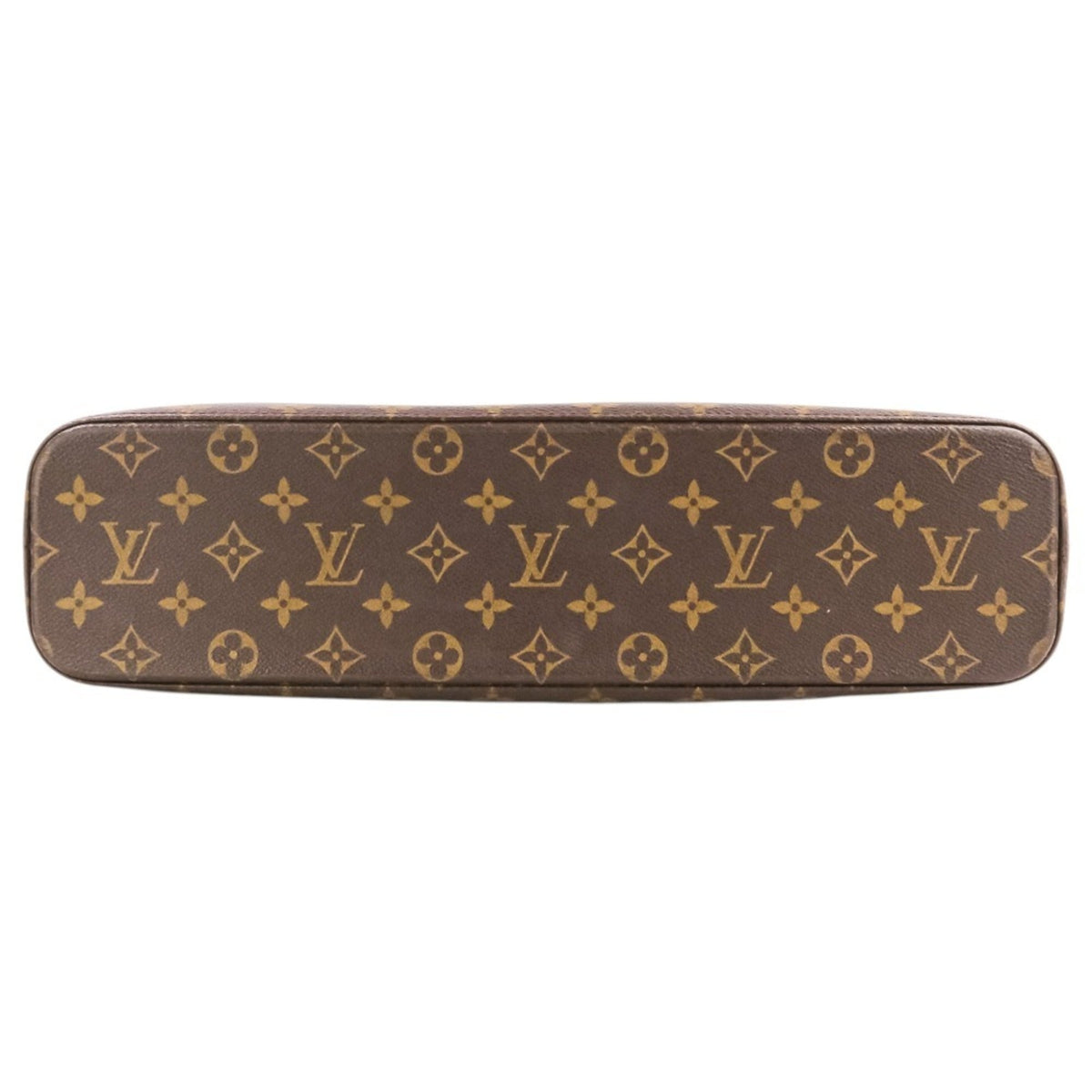 Louis Vuitton Brown Monogram Canvas Handbag Tote Bag (Pre-Owned)