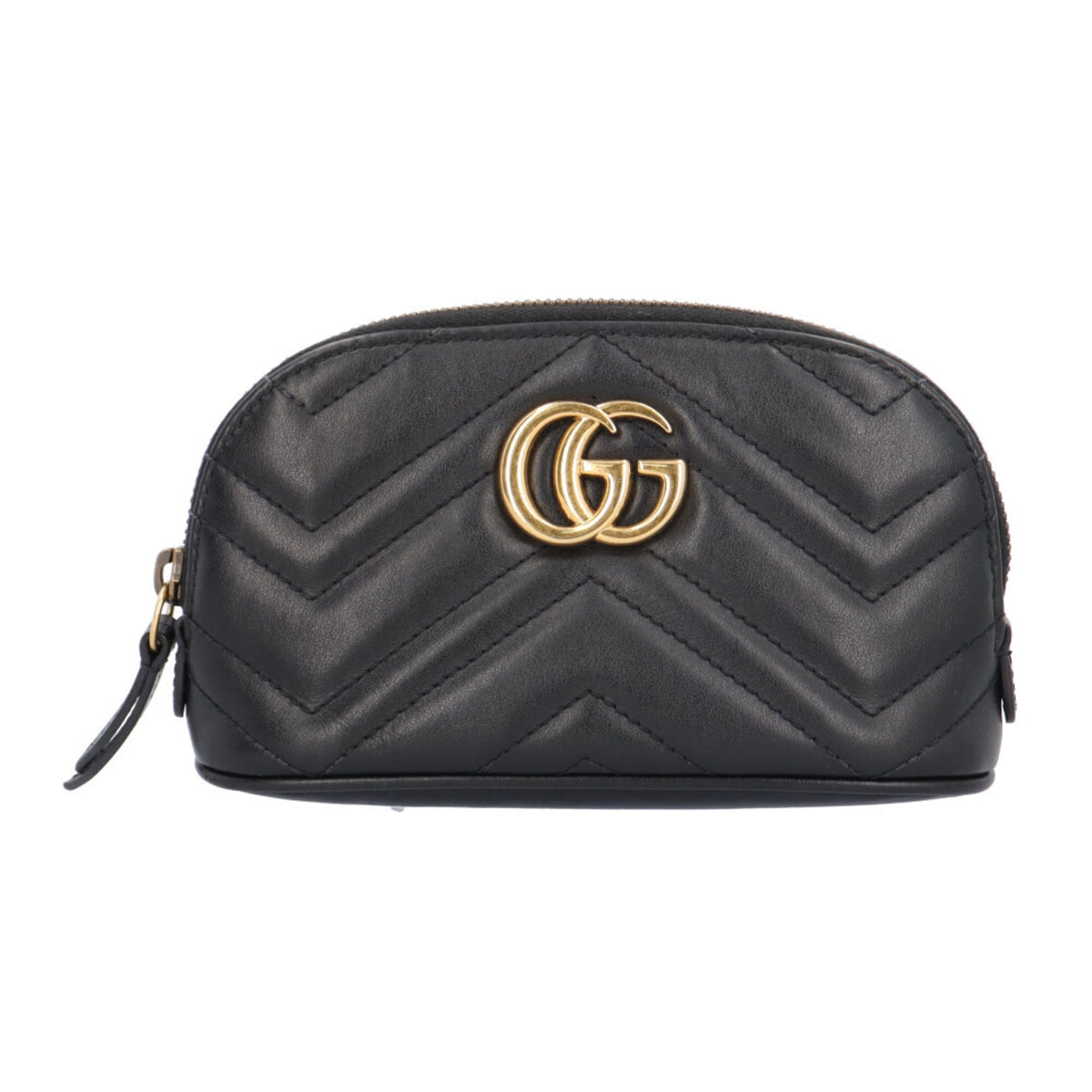 Gucci Black Leather Pouch (Pre-Owned)