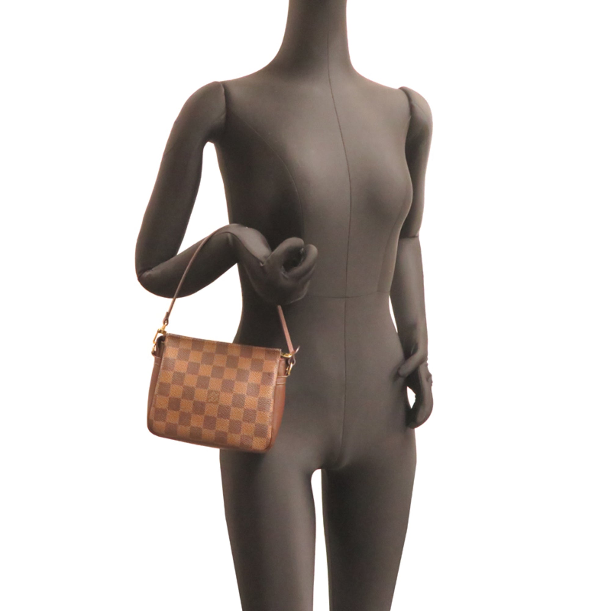 Louis Vuitton Brown Damier Canvas Damier Canvas Handbag (Pre-Owned)