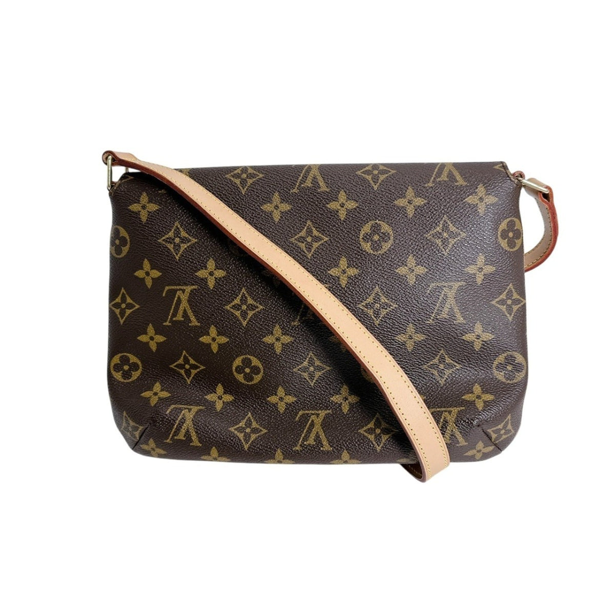 Louis Vuitton Brown Monogram Shoulder Bag (Pre-Owned)
