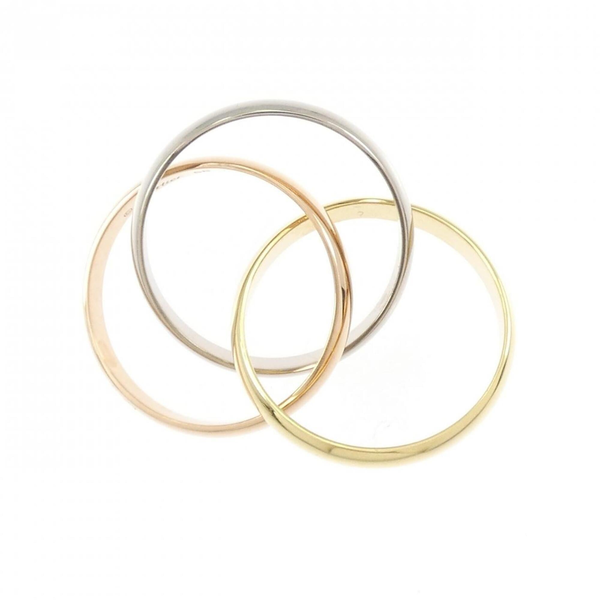Cartier Yellow Gold (18K) Pink Gold (18K) White Gold (18K) Band Ring (Pre-Owned)