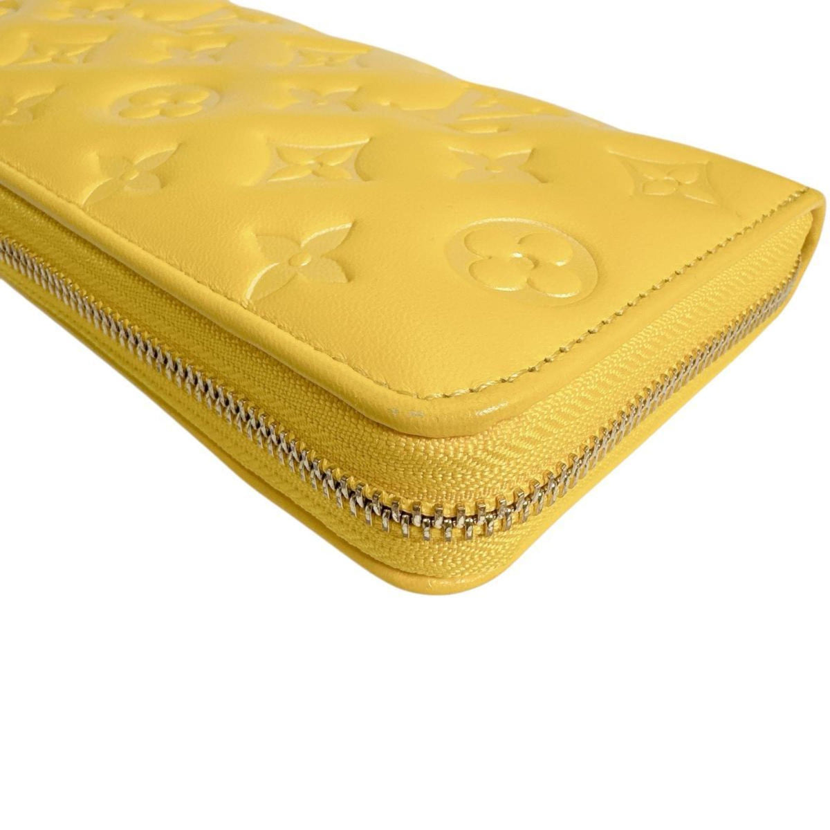 Louis Vuitton Monogram Empreinte Yellow Monogram Empreinte Long Wallet (Bi-Fold) (Pre-Owned)