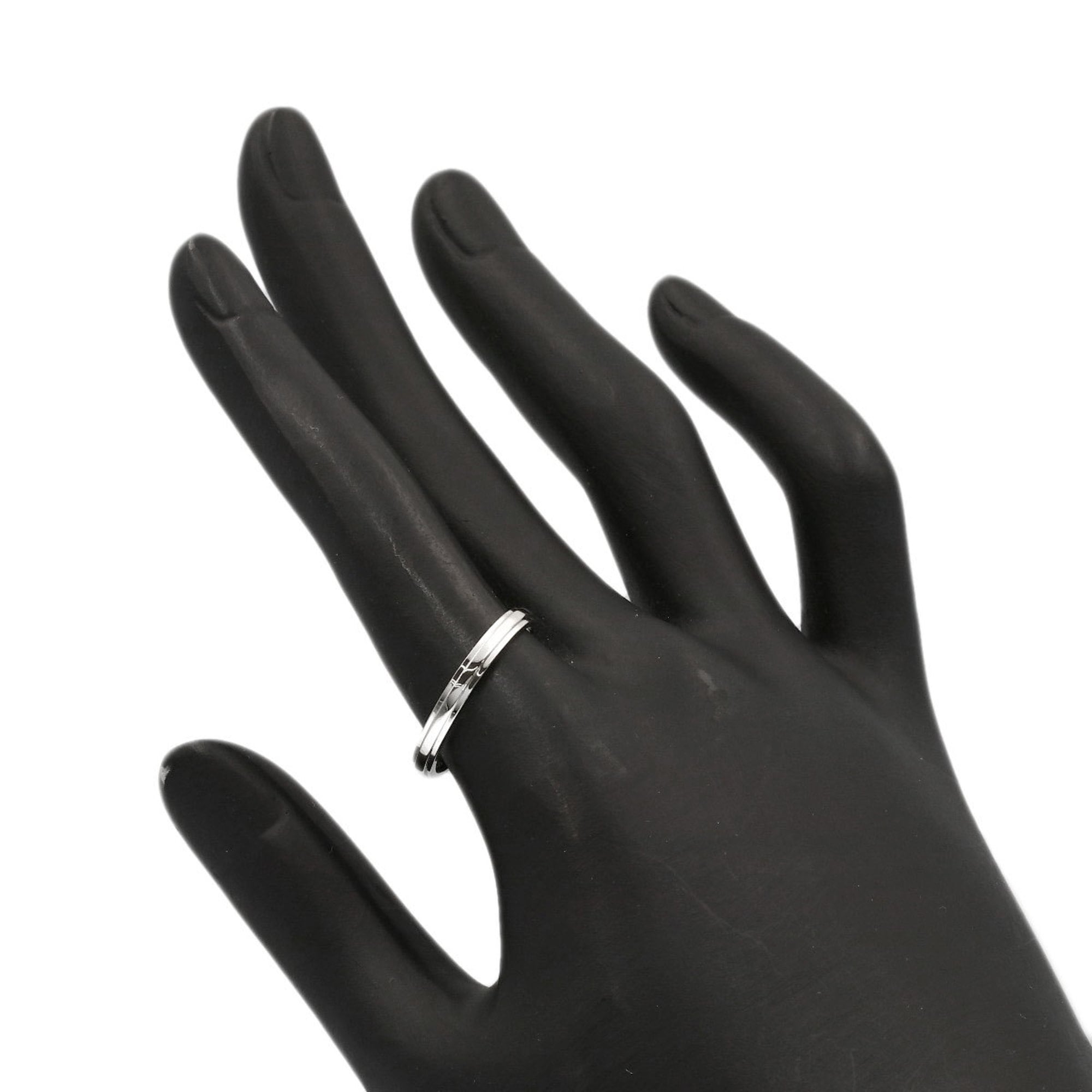Cartier Platinum 950 Band Ring (Pre-Owned)