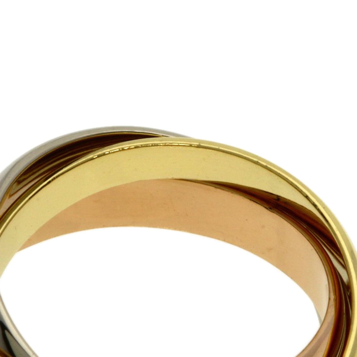 Cartier Trinity Yellow Gold (18K) Pink Gold (18K) White Gold (18K) Band Ring (Pre-Owned)