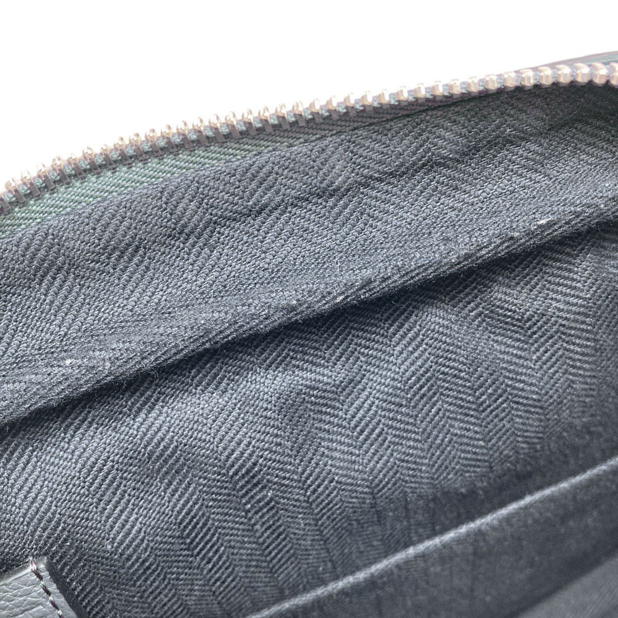 Loewe Gray Leather Messenger Bag Shoulder Bag (Pre-Owned)
