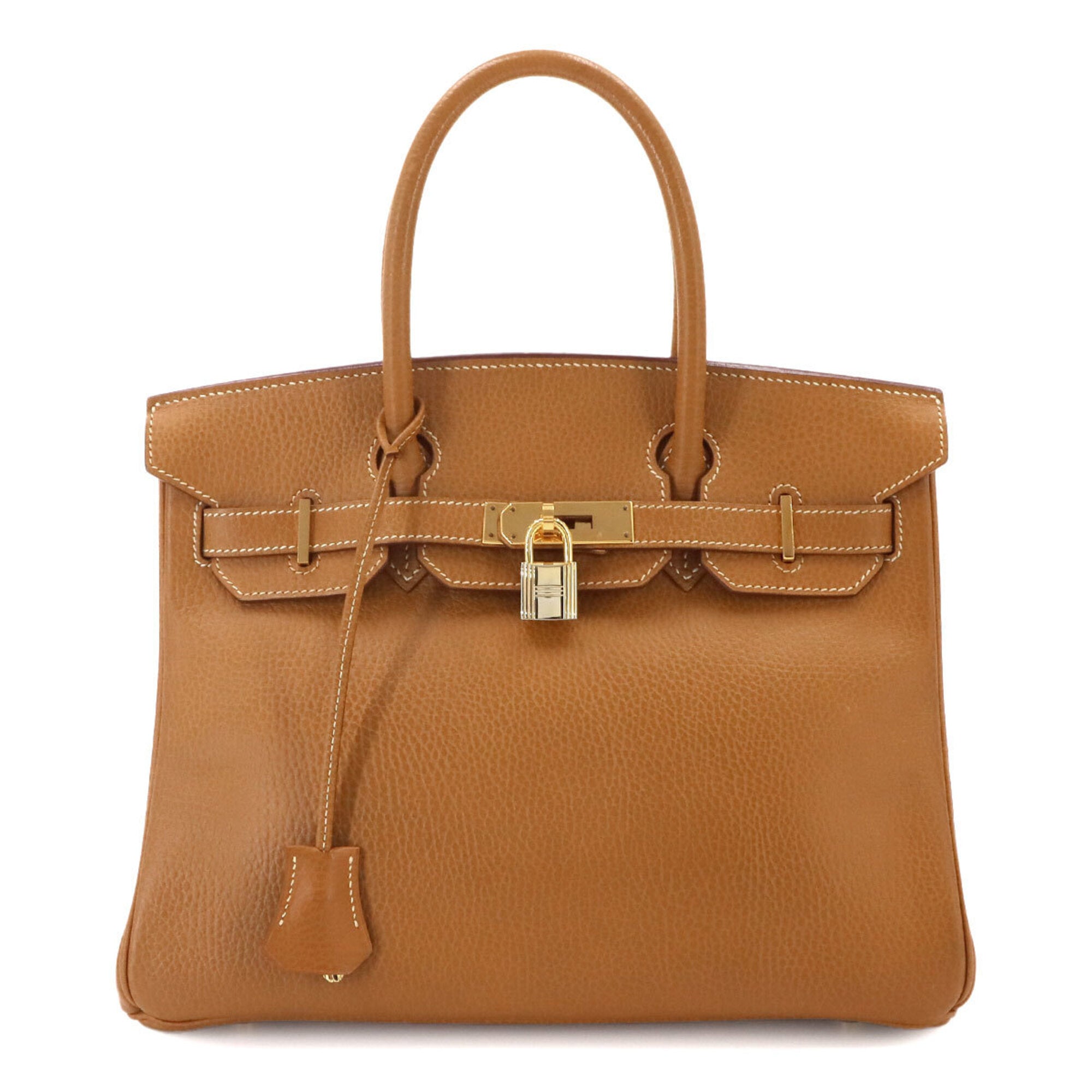 Hermes Natural Ardennes Leather Handbag (Pre-Owned)