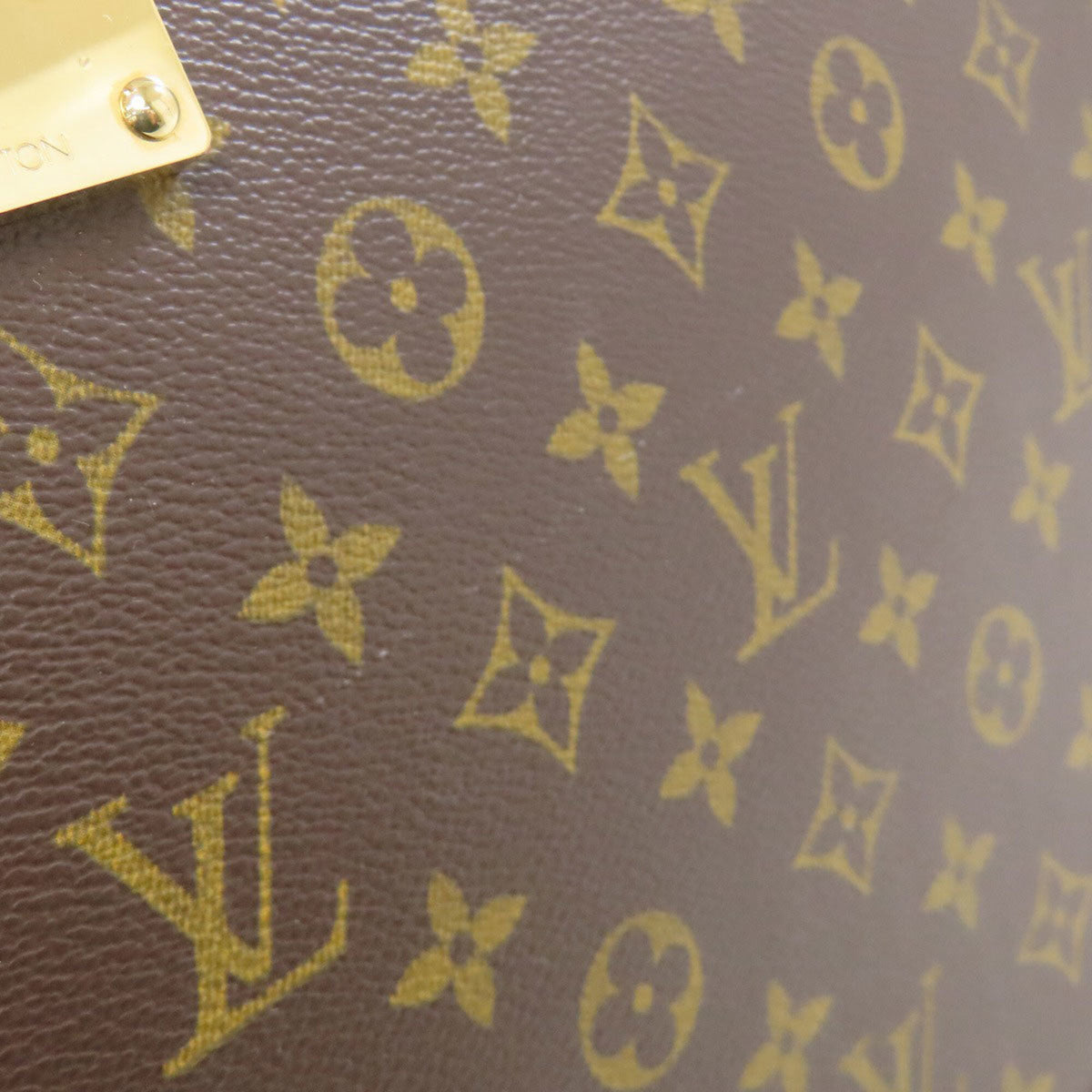 Louis Vuitton Brown Monogram Monogram Canvas Briefcase (Pre-Owned)